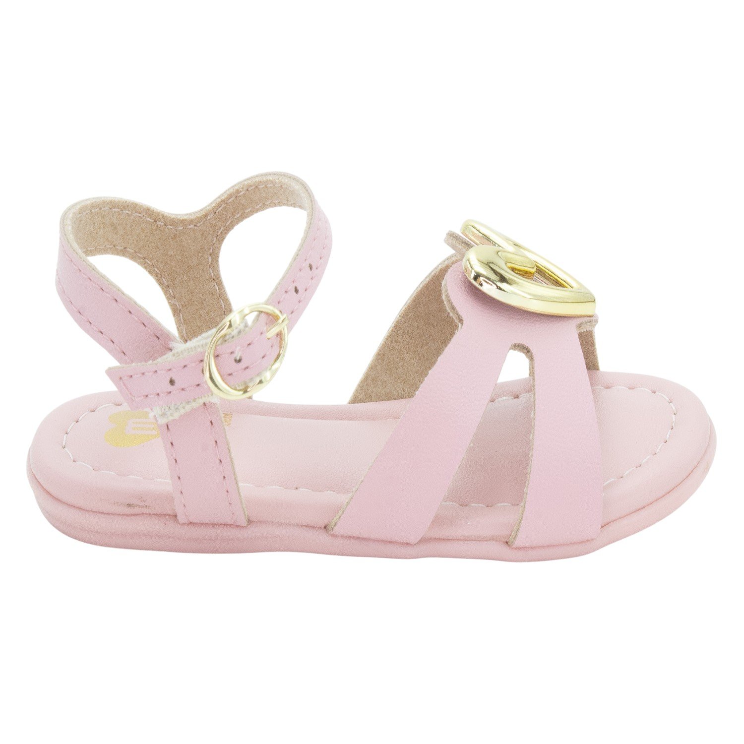 Sandália Infantil Menina Molekinha 2114.287 - Rosa