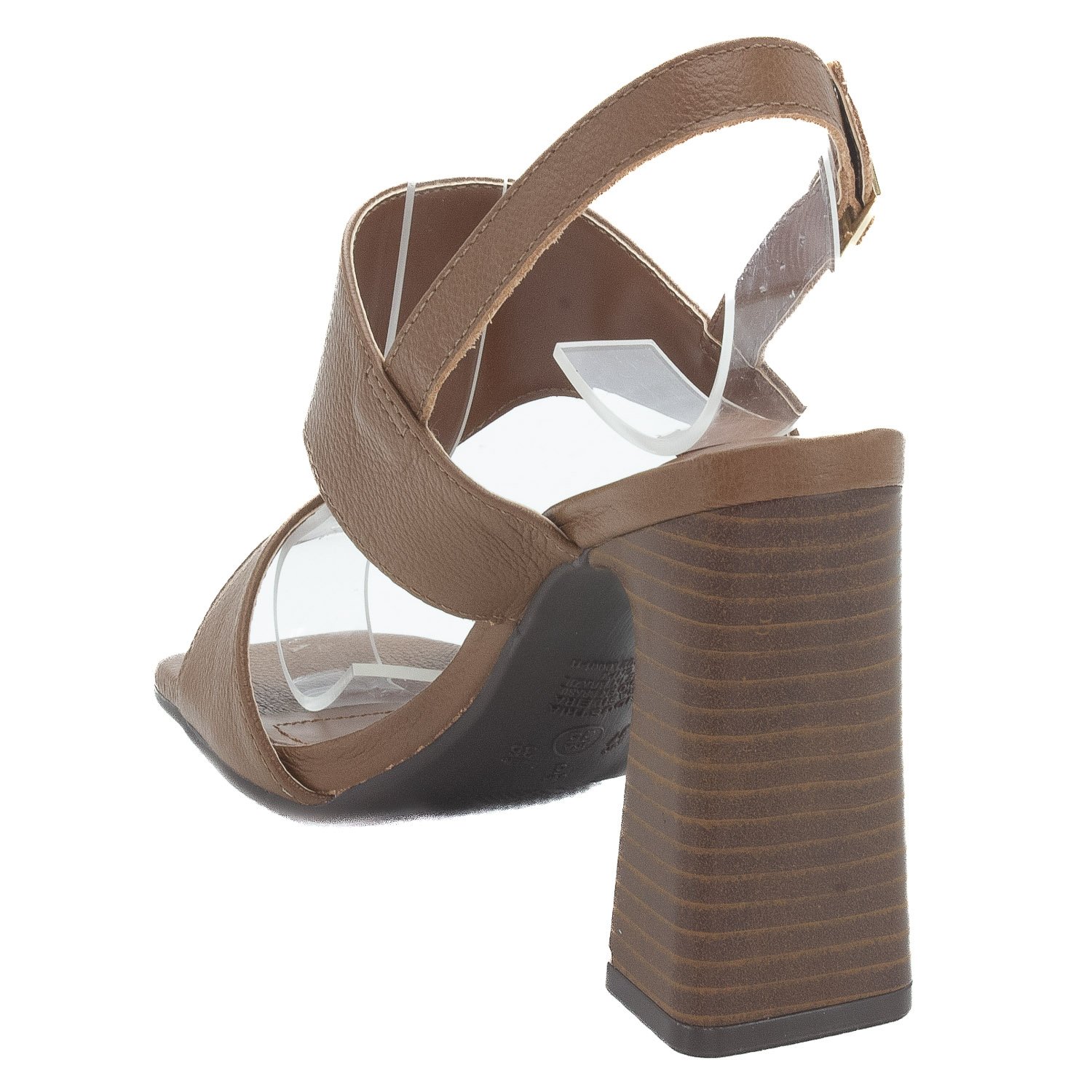 Sandália Feminina Via Marte 319-005-01 - Marrom Marrom 3