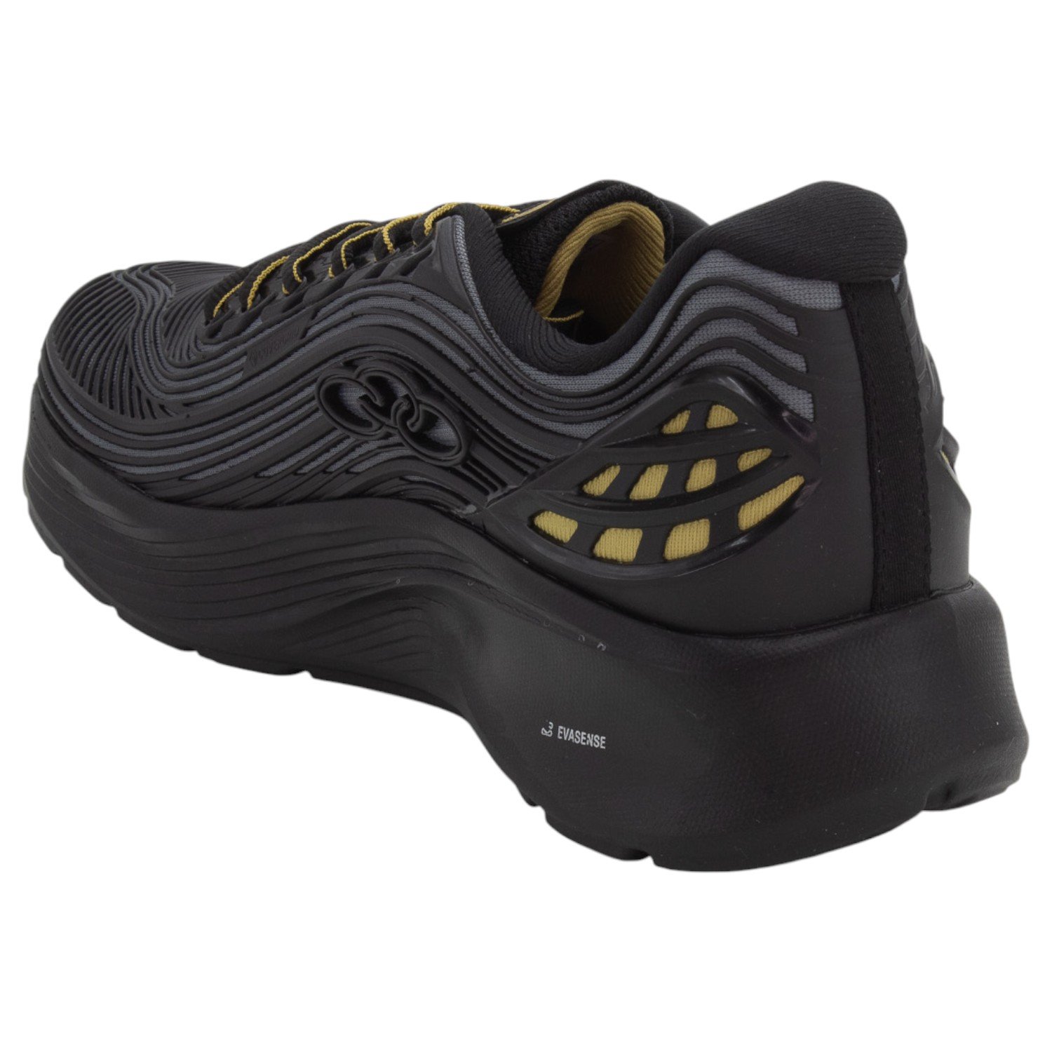 Tênis Masculino Olympikus Fluir - Preto Preto 3