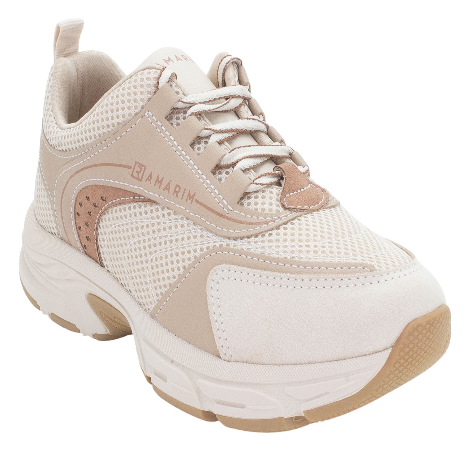 Tênis Feminino Ramarim 25-78202 - Creme Bege 2