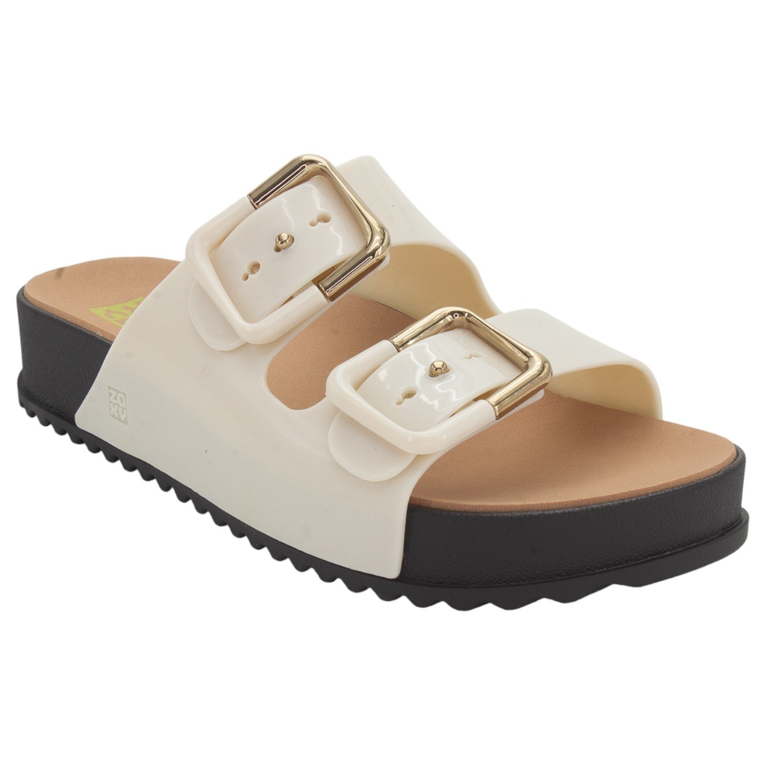 Chinelo Feminino Zaxy Partner Soft - Off White Branco 2