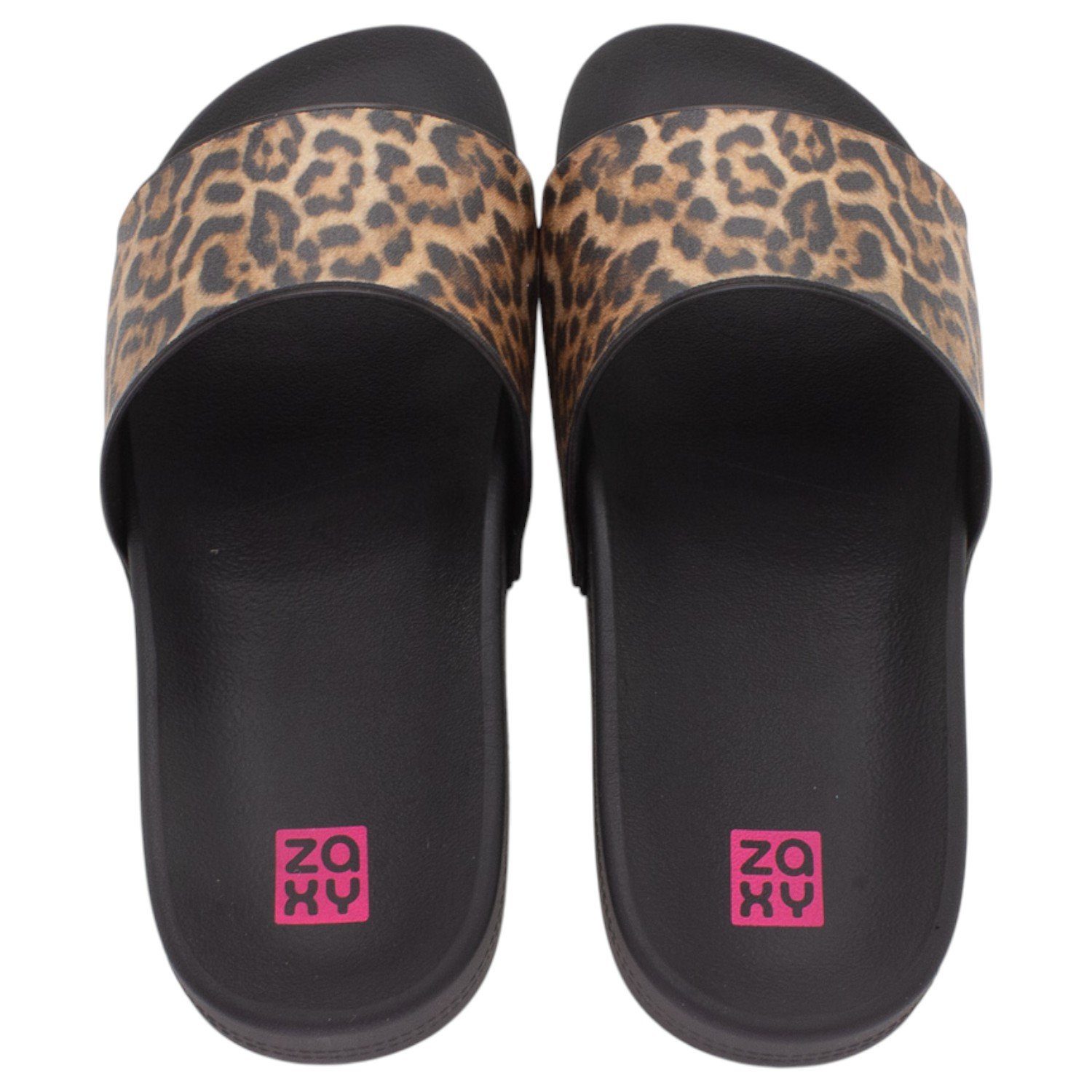Chinelo Feminino Zaxy Snap New - Preto Animal Print 3