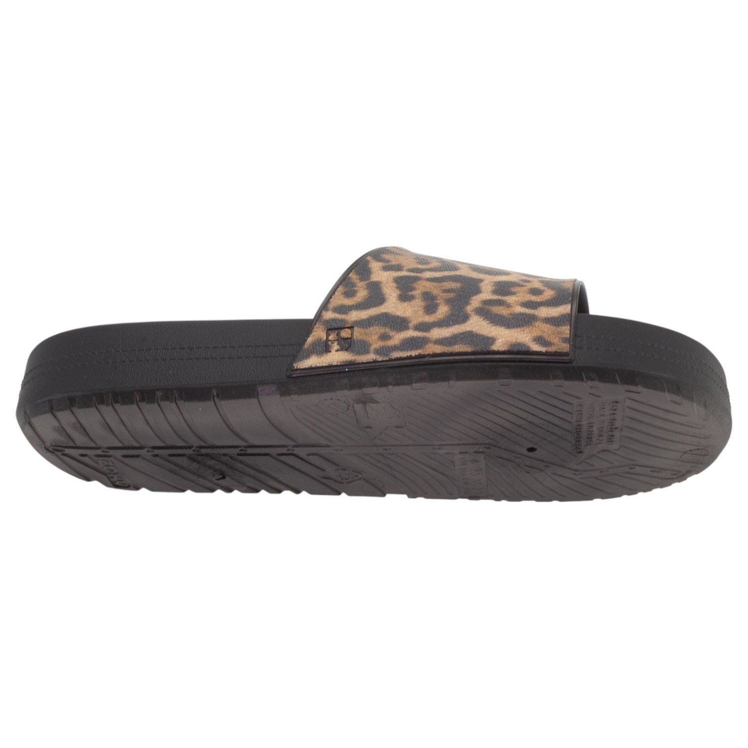Chinelo Feminino Zaxy Snap New - Preto Animal Print 4