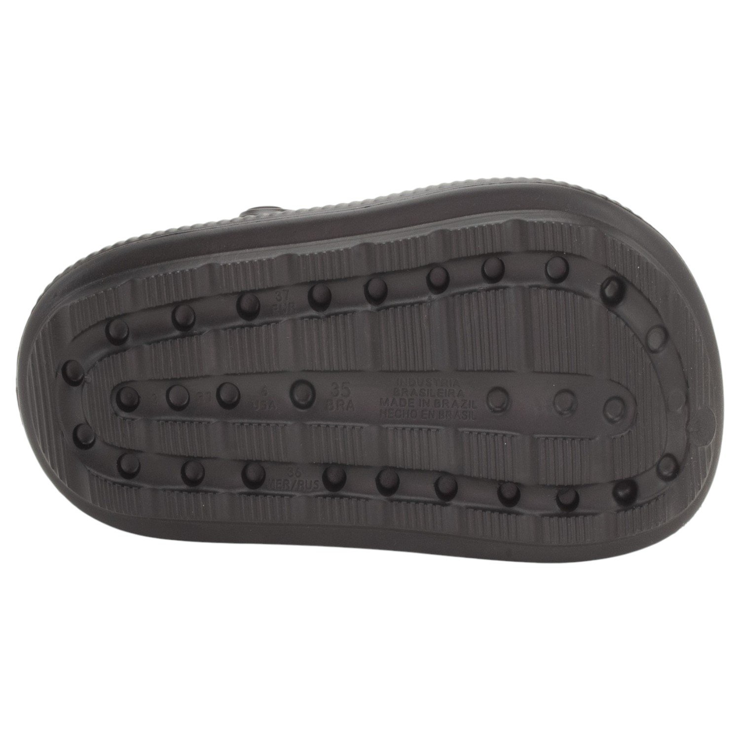 Babuche Feminino Moleca 5832.100 - Preto Preto 4