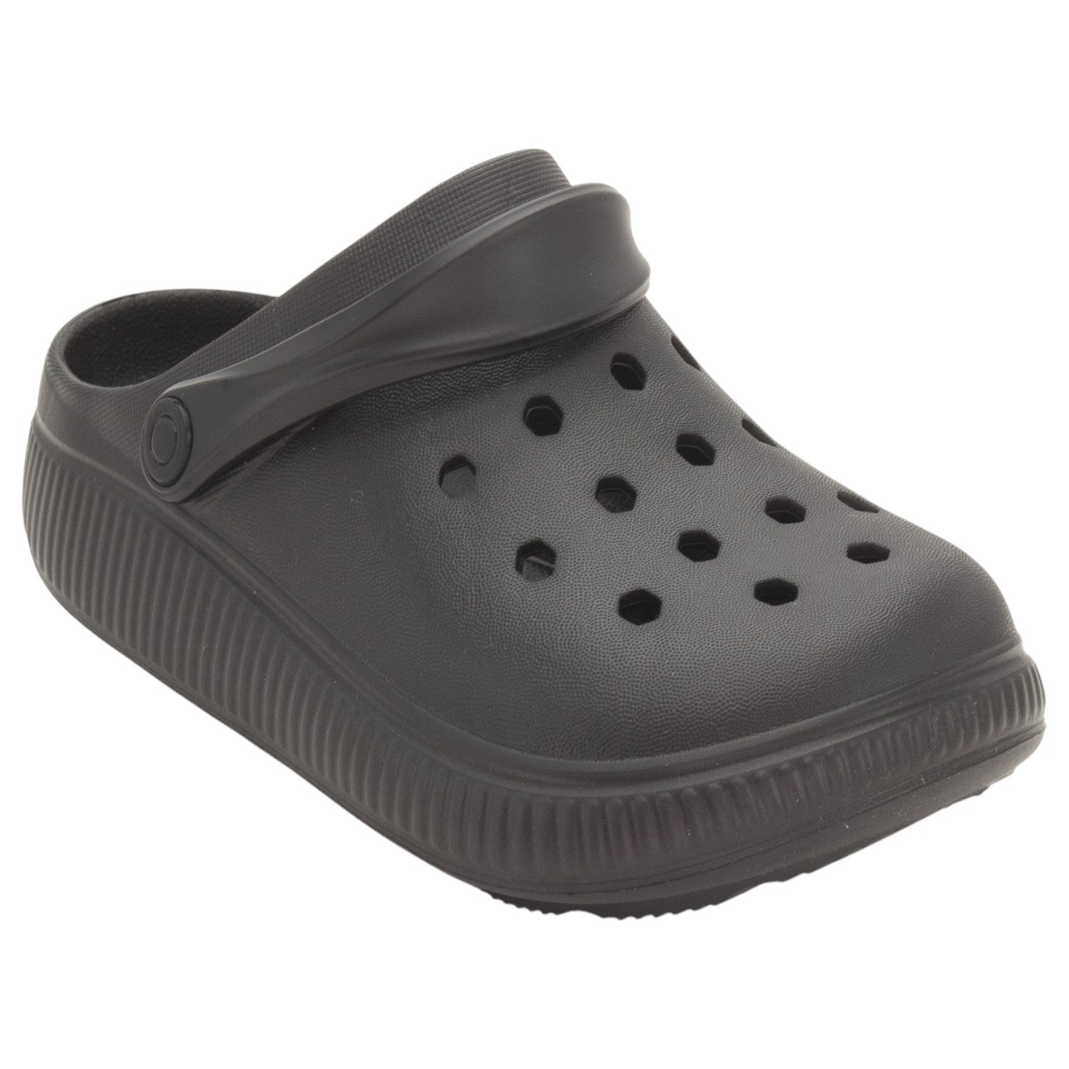 Babuche Feminino Moleca 5832.100 - Preto Preto 2