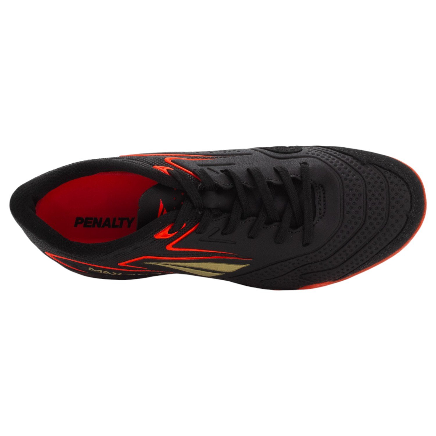 Chuteira Futsal Masculina Penalty Max 300 Y-1 - Preto Preto 5