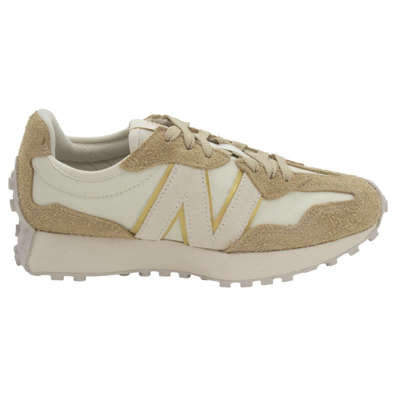 Tênis Feminino New Balance 327v1 - Ouro