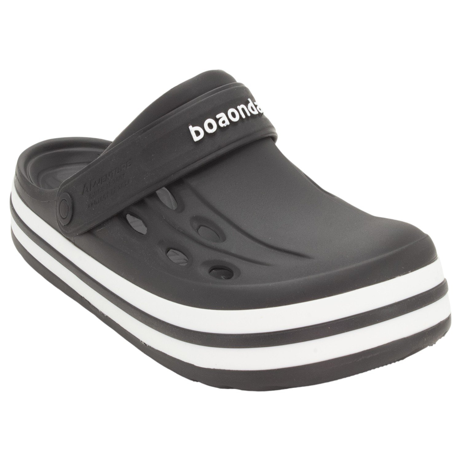 Babuche Masculino Boaonda Star - Preto Preto 2