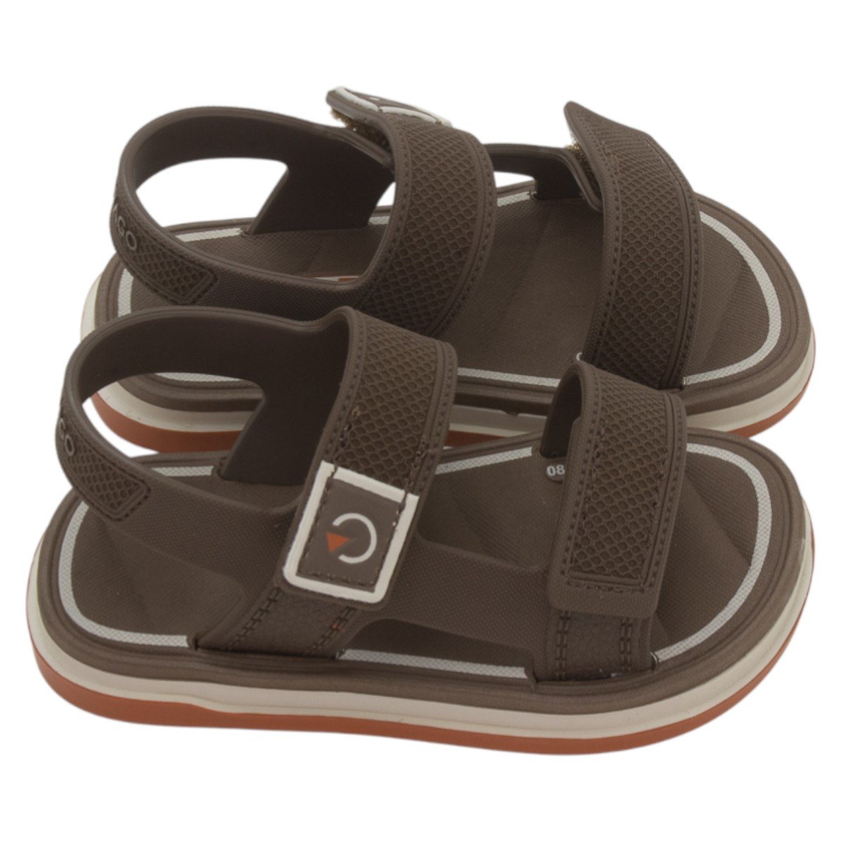 Sandália Infantil Menino Cartago Malaga Sport II - Marrom Marrom 2