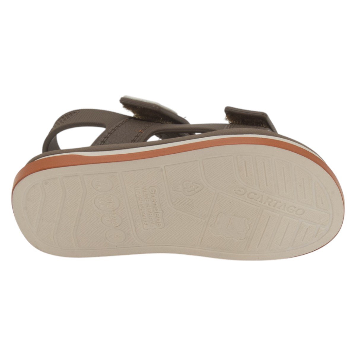 Sandália Infantil Menino Cartago Malaga Sport II - Marrom Marrom 4