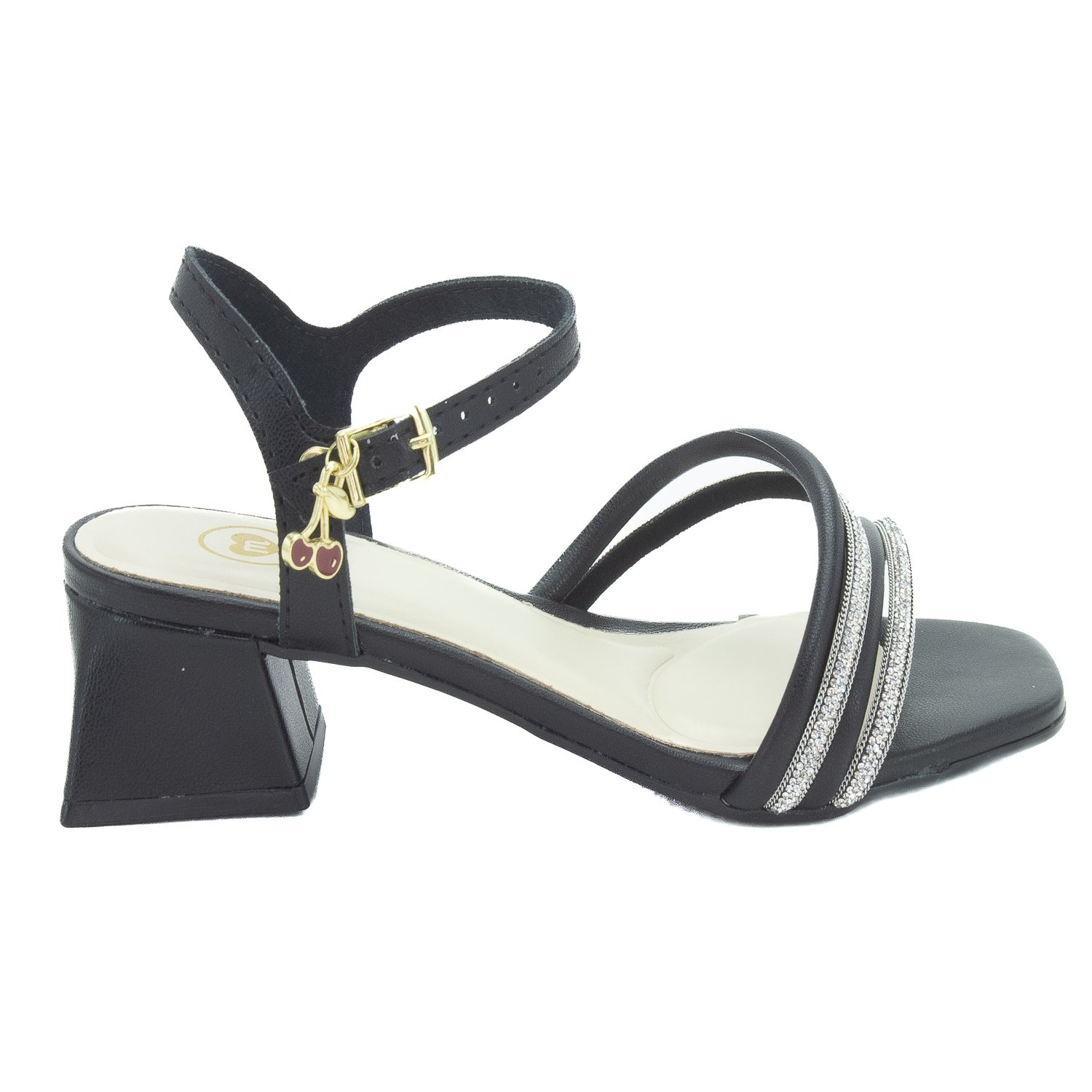 Sandália Infantil Menina Molekinha 2347.127 - Preto