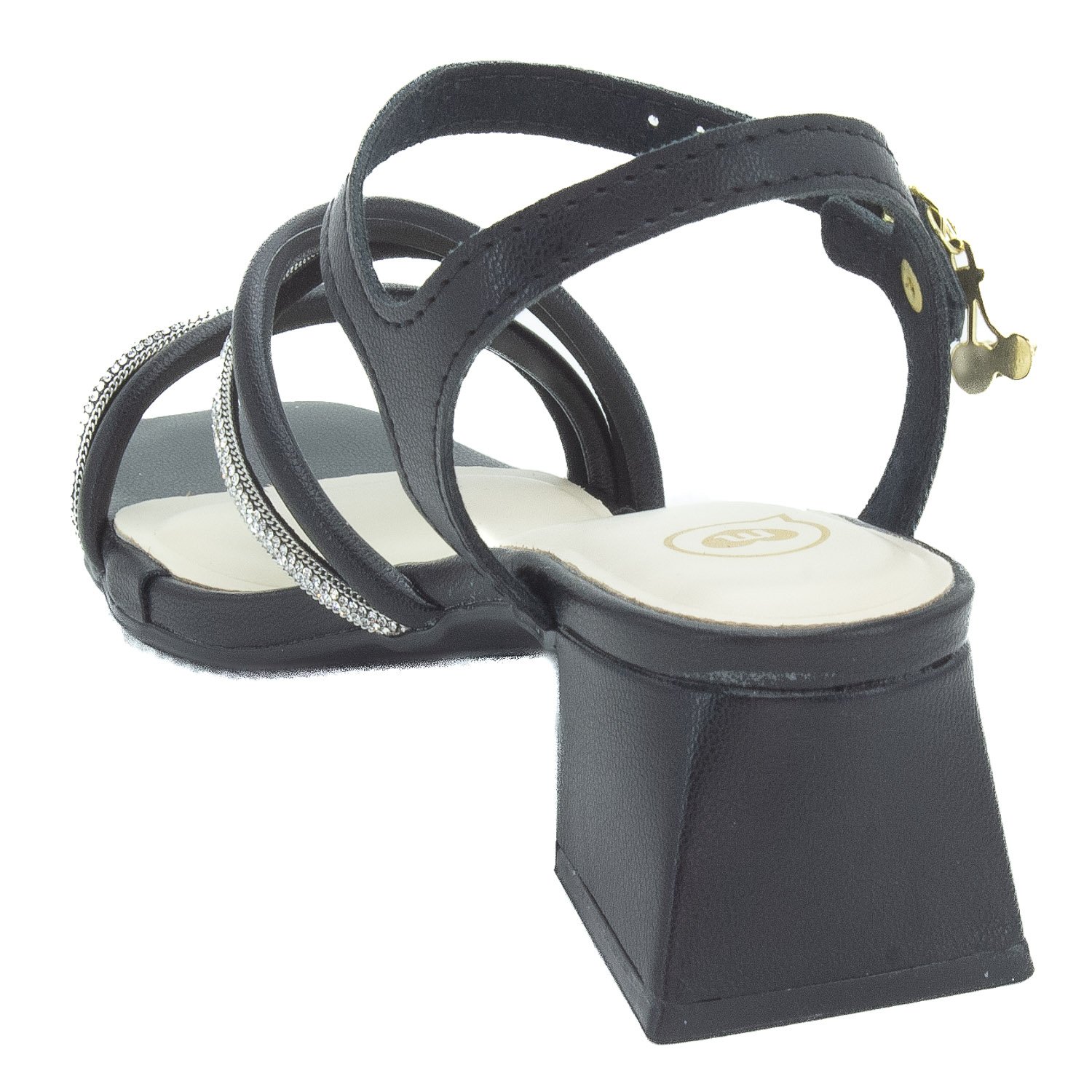 Sandália Infantil Menina Molekinha 2347.127 - Preto Preto 3