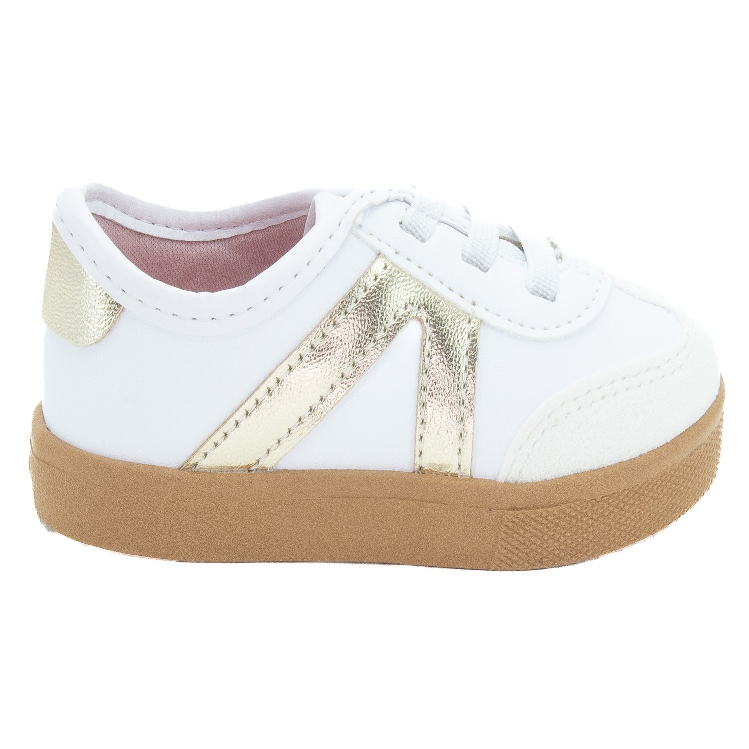 Tênis Infantil Menina Molekinha 2118.592 - Branco