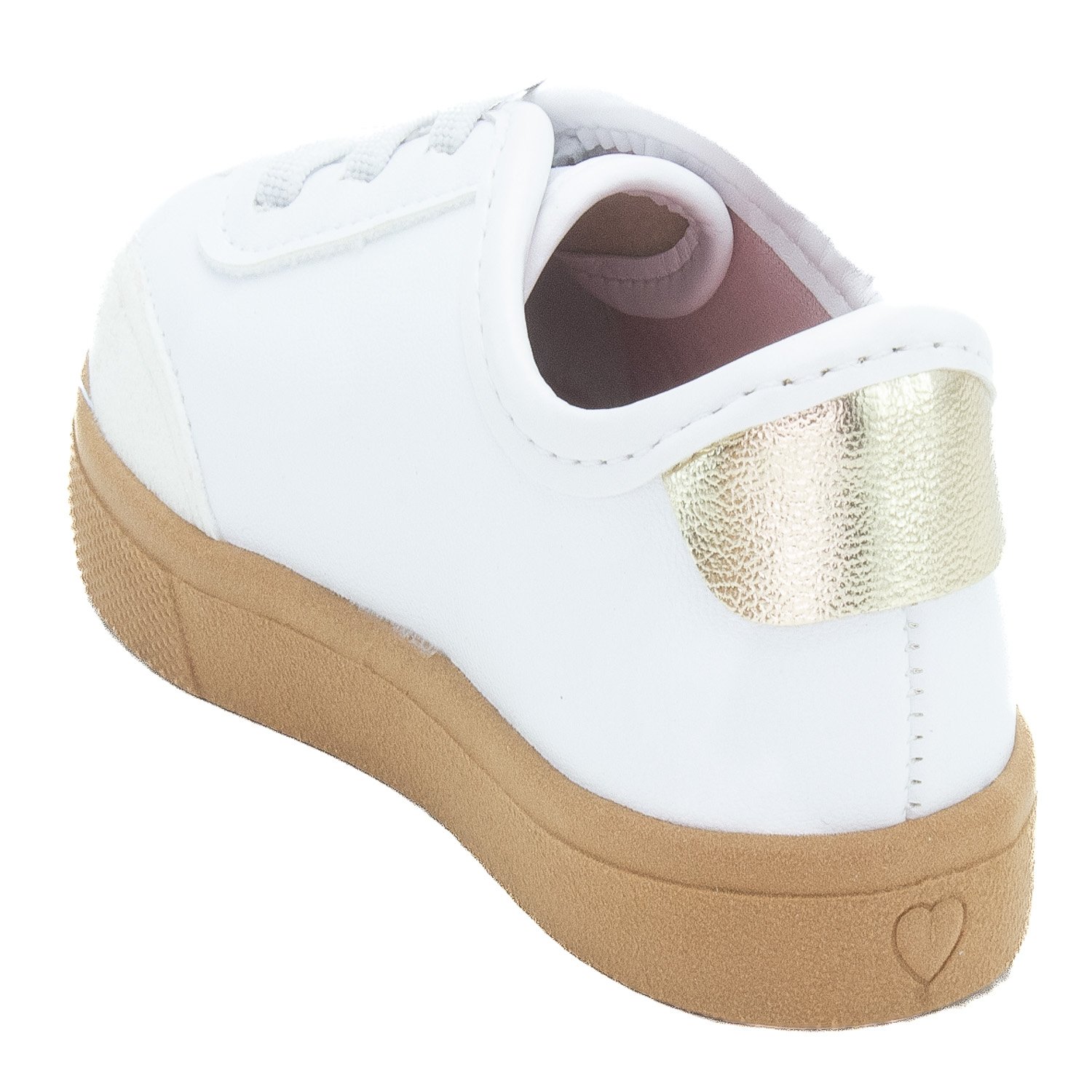 Tênis Infantil Menina Molekinha 2118.592 - Branco Branco 3