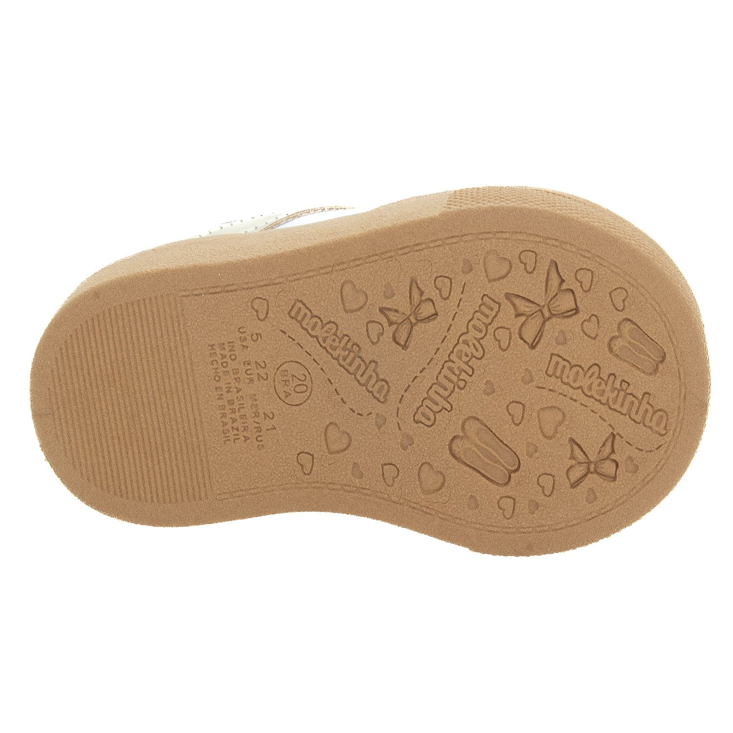 Tênis Infantil Menina Molekinha 2118.592 - Branco Branco 4