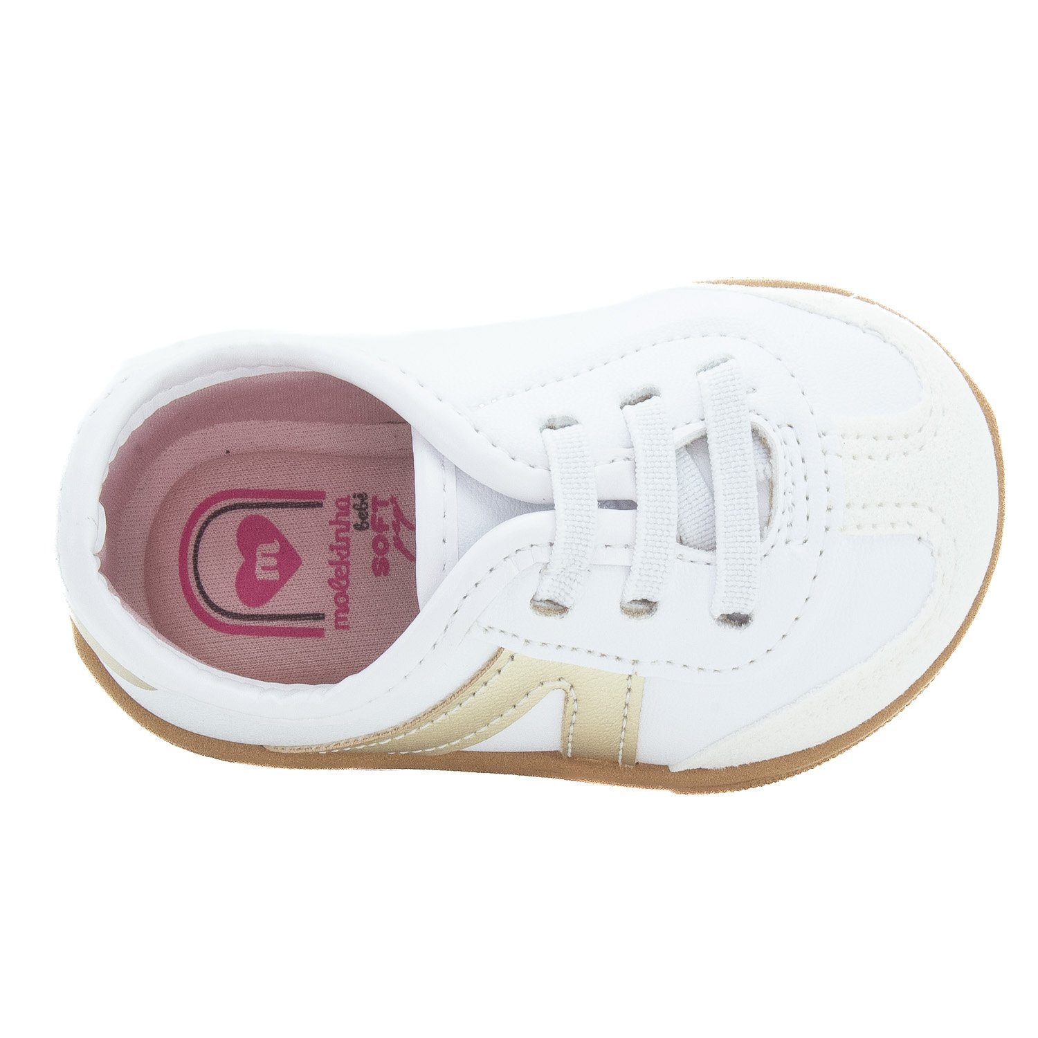 Tênis Infantil Menina Molekinha 2118.592 - Branco Branco 5