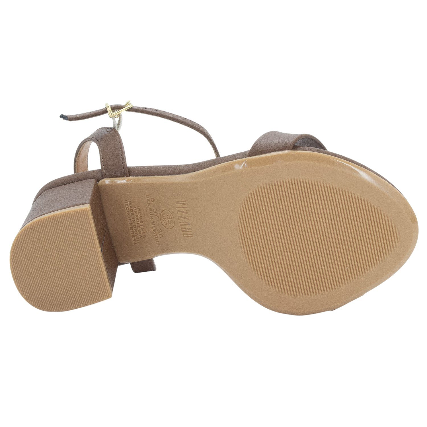 Sandália Feminina Vizzano 6291.900 - Marrom Marrom 4