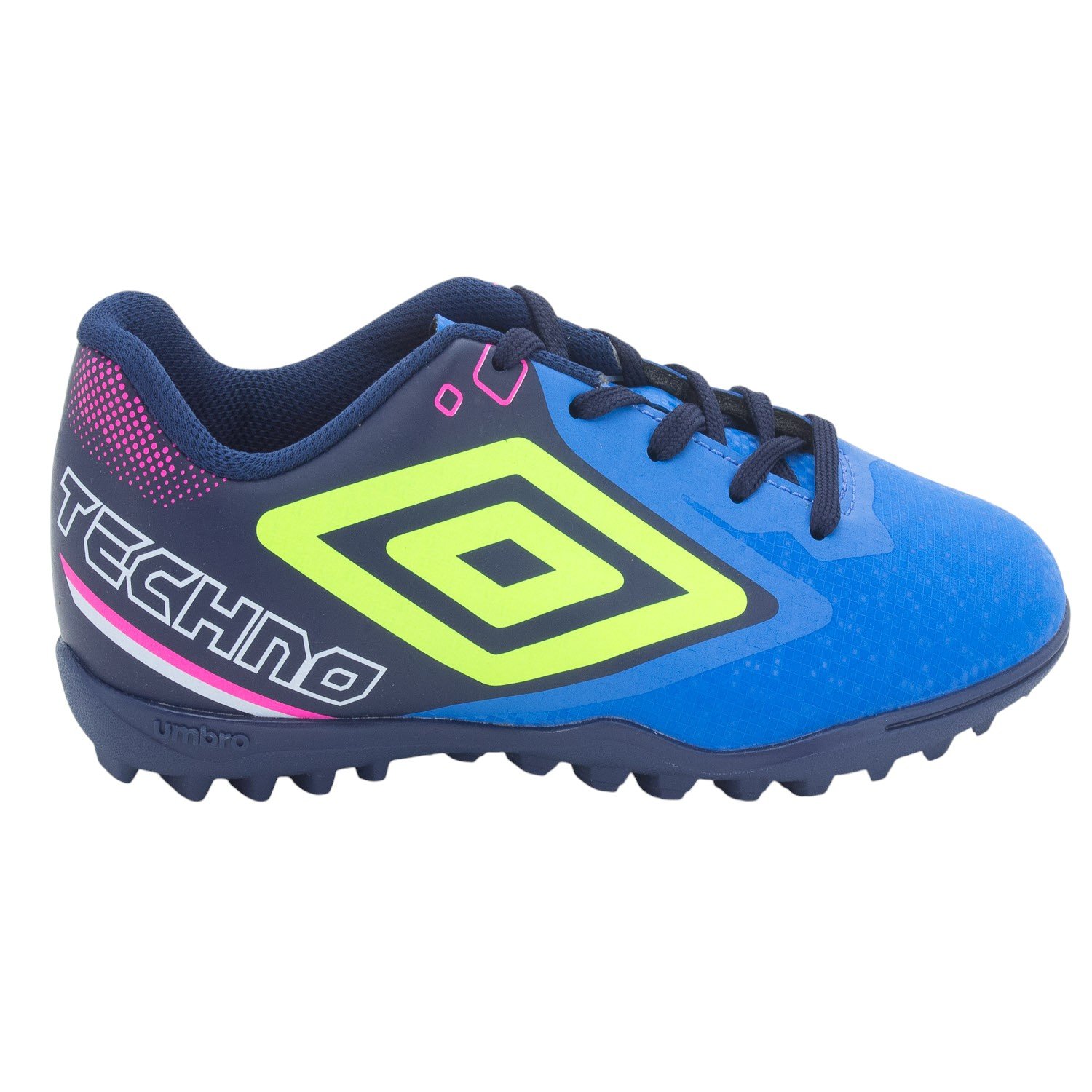 Chuteira Society Infantil Menino Umbro Techno II JR - Azul