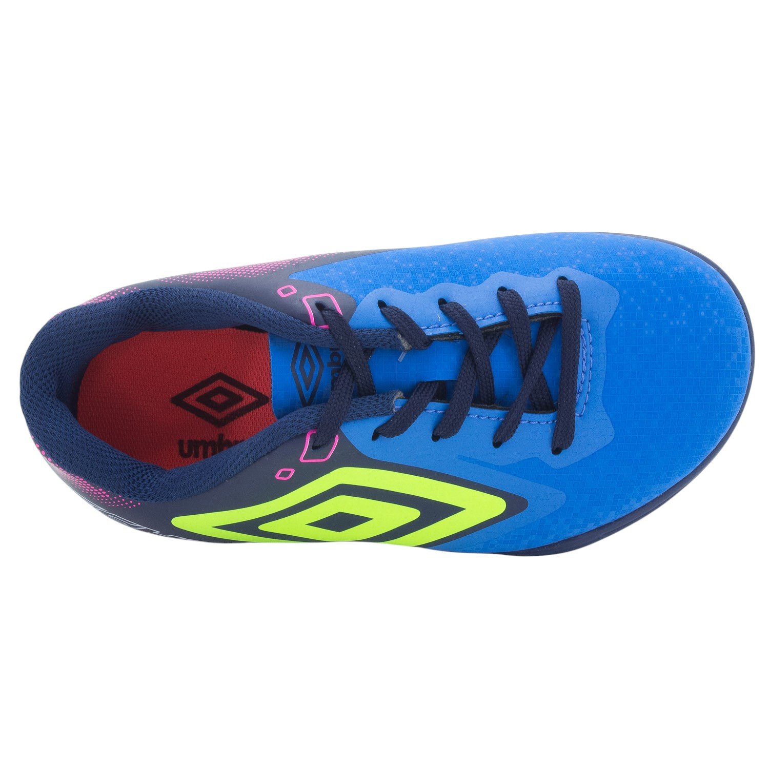 Chuteira Society Infantil Menino Umbro Techno II JR - Azul Azul 5