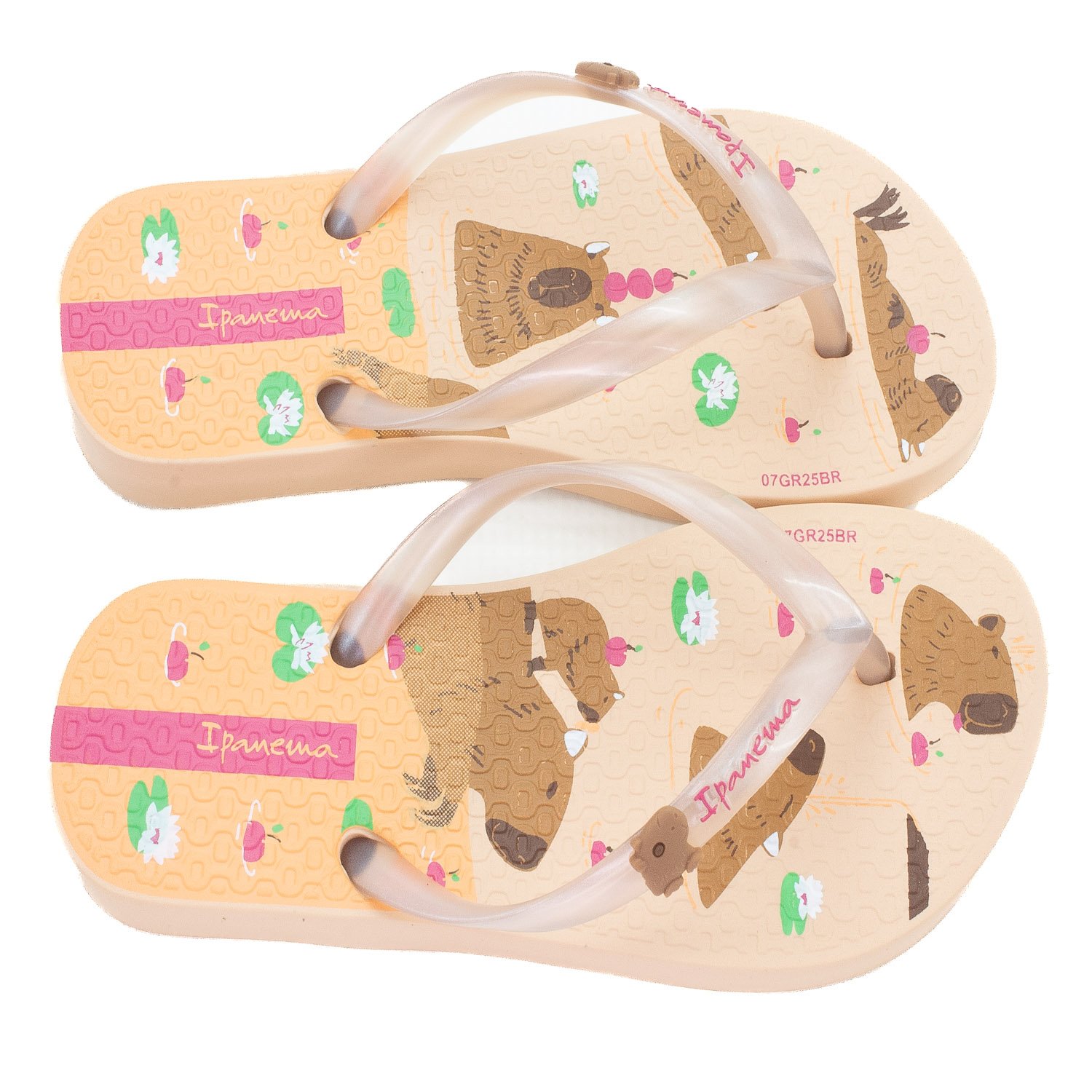 Chinelo Infantil Menina Ipanema Hype - Bege Bege 2