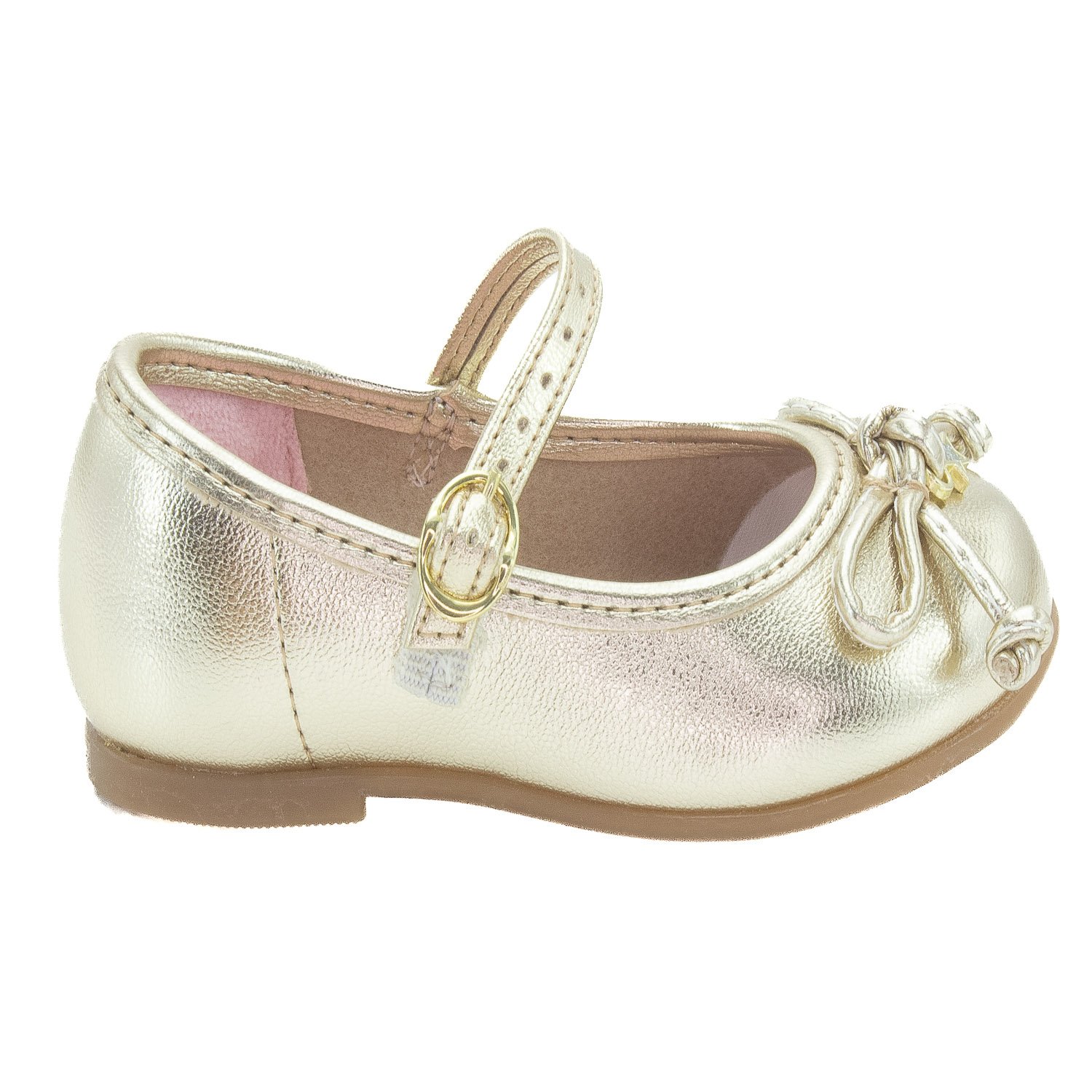 Sapatilha Infantil Menina Molekinha 2106.1065 - Dourado