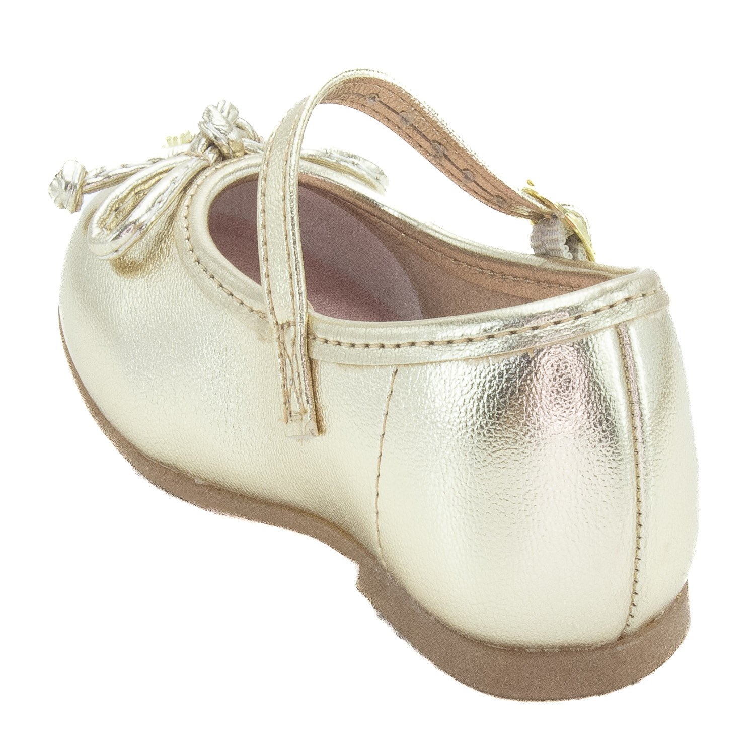 Sapatilha Infantil Menina Molekinha 2106.1065 - Dourado Dourado 3