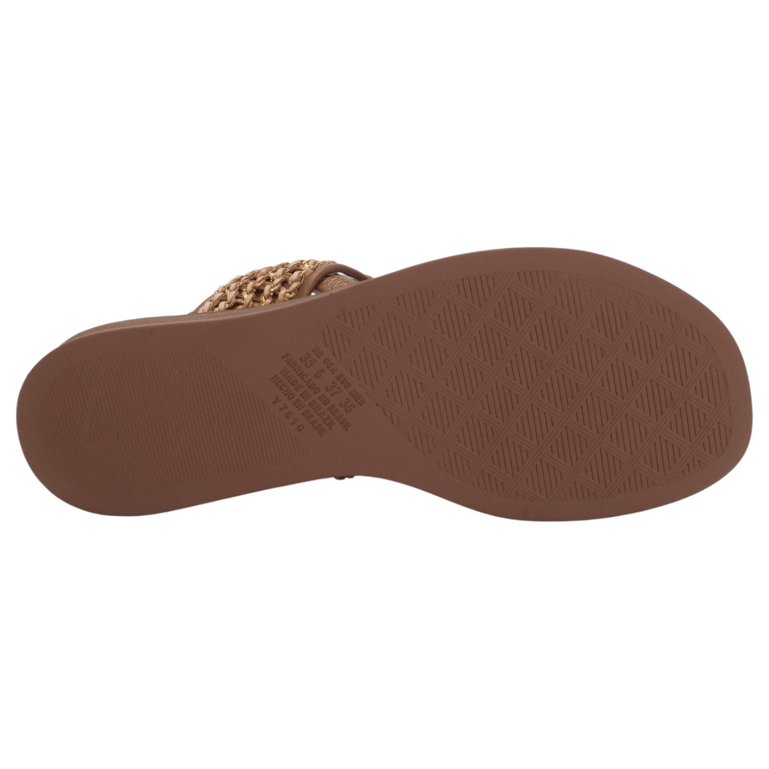 Sandália Feminina Dakota Y9711 - Marrom Marrom 4