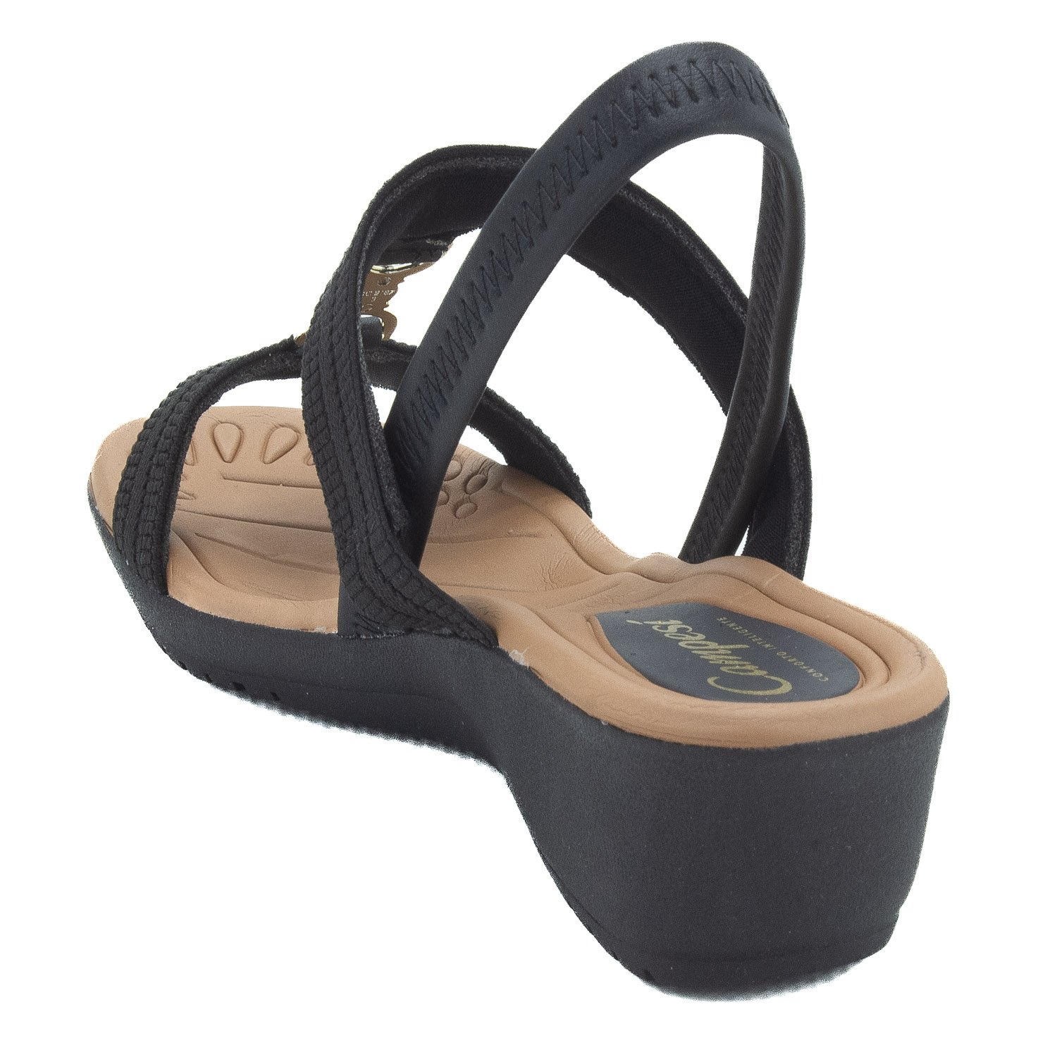 Sandália Feminina Campesí CE231 - Preto Preto 3