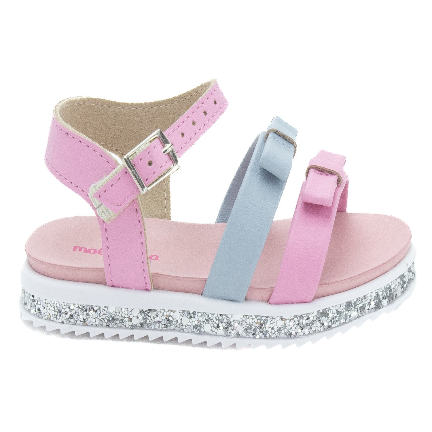 Sandália Infantil Menina Molekinha 2724.124 - Rosa