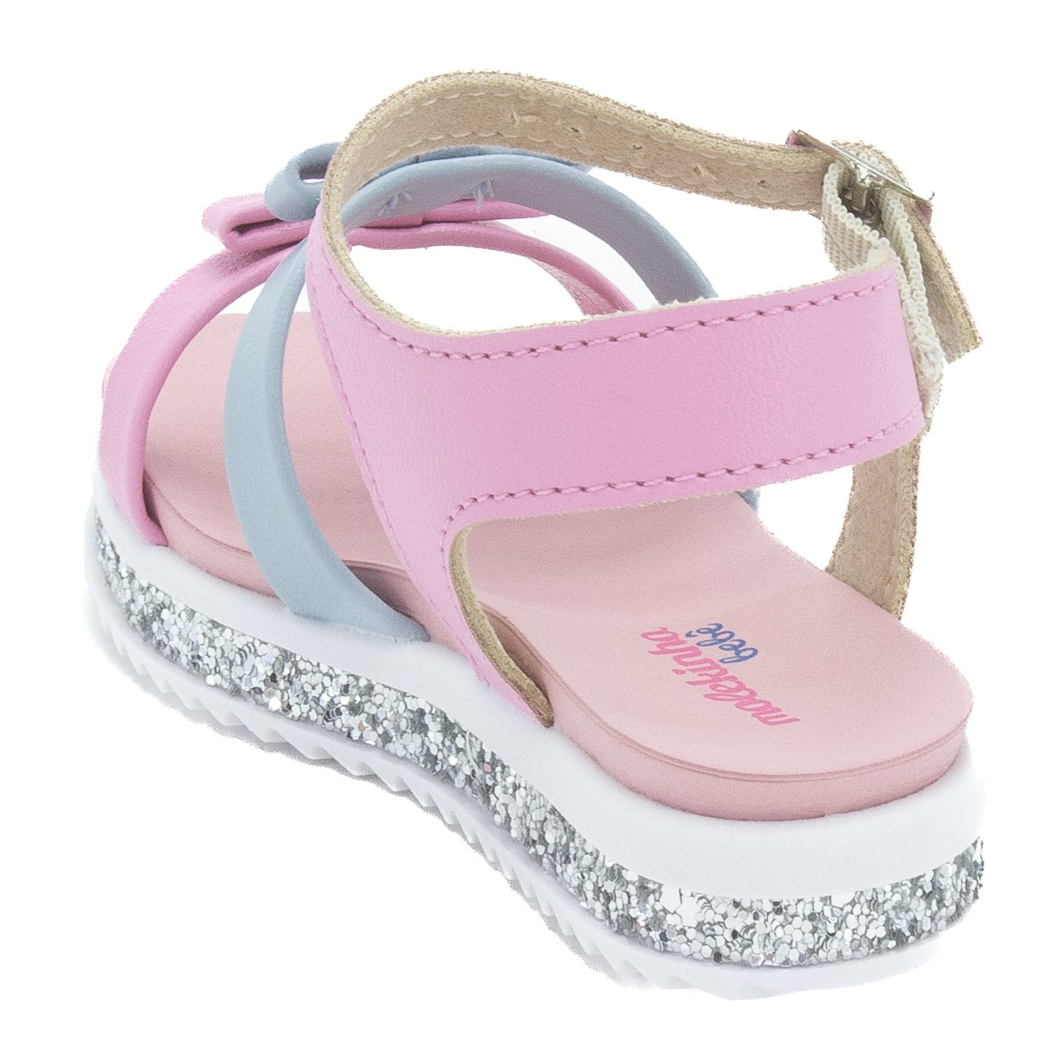 Sandália Infantil Menina Molekinha 2724.124 - Rosa Rosa 3
