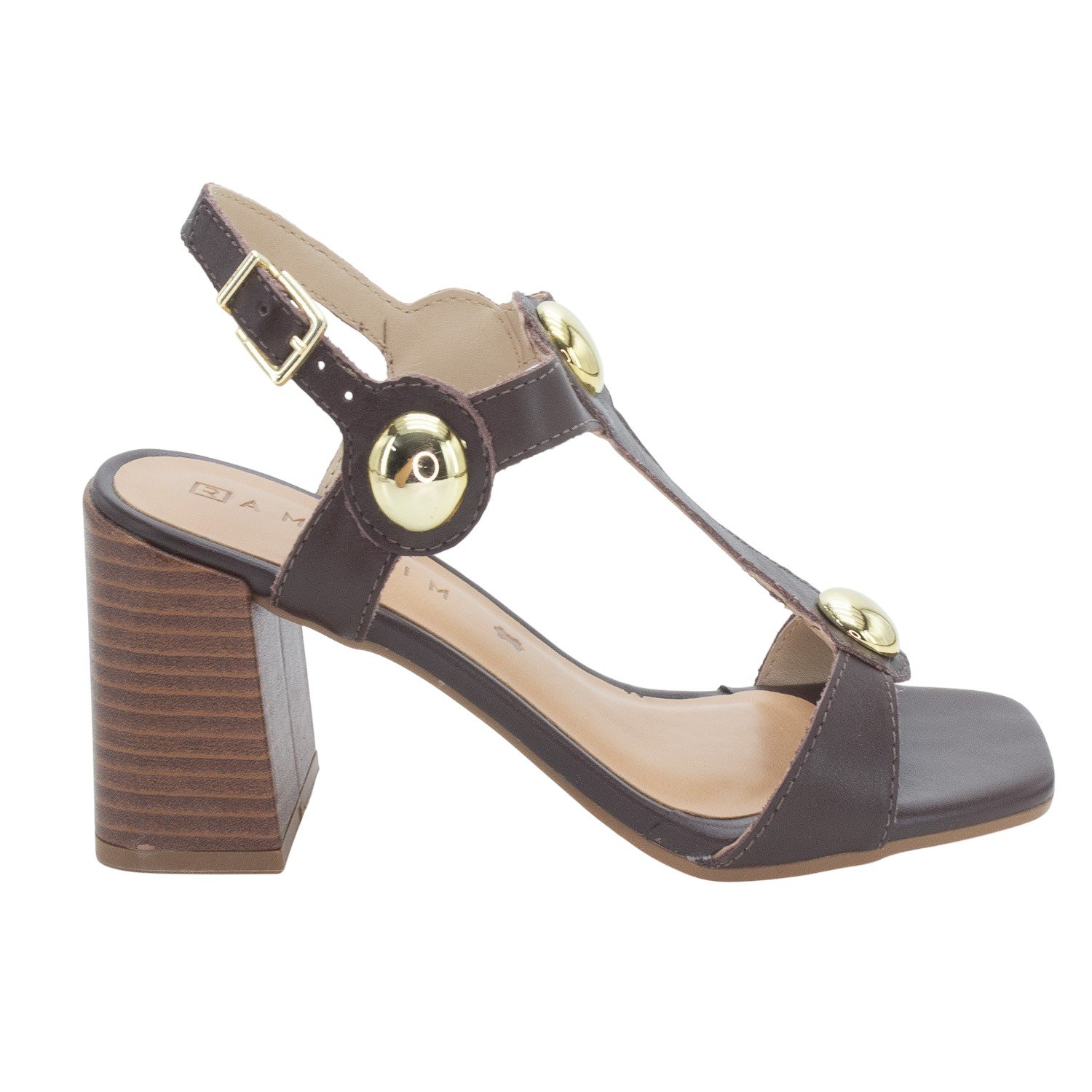 Sandália Feminina Ramarim 25-53203 - Marrom