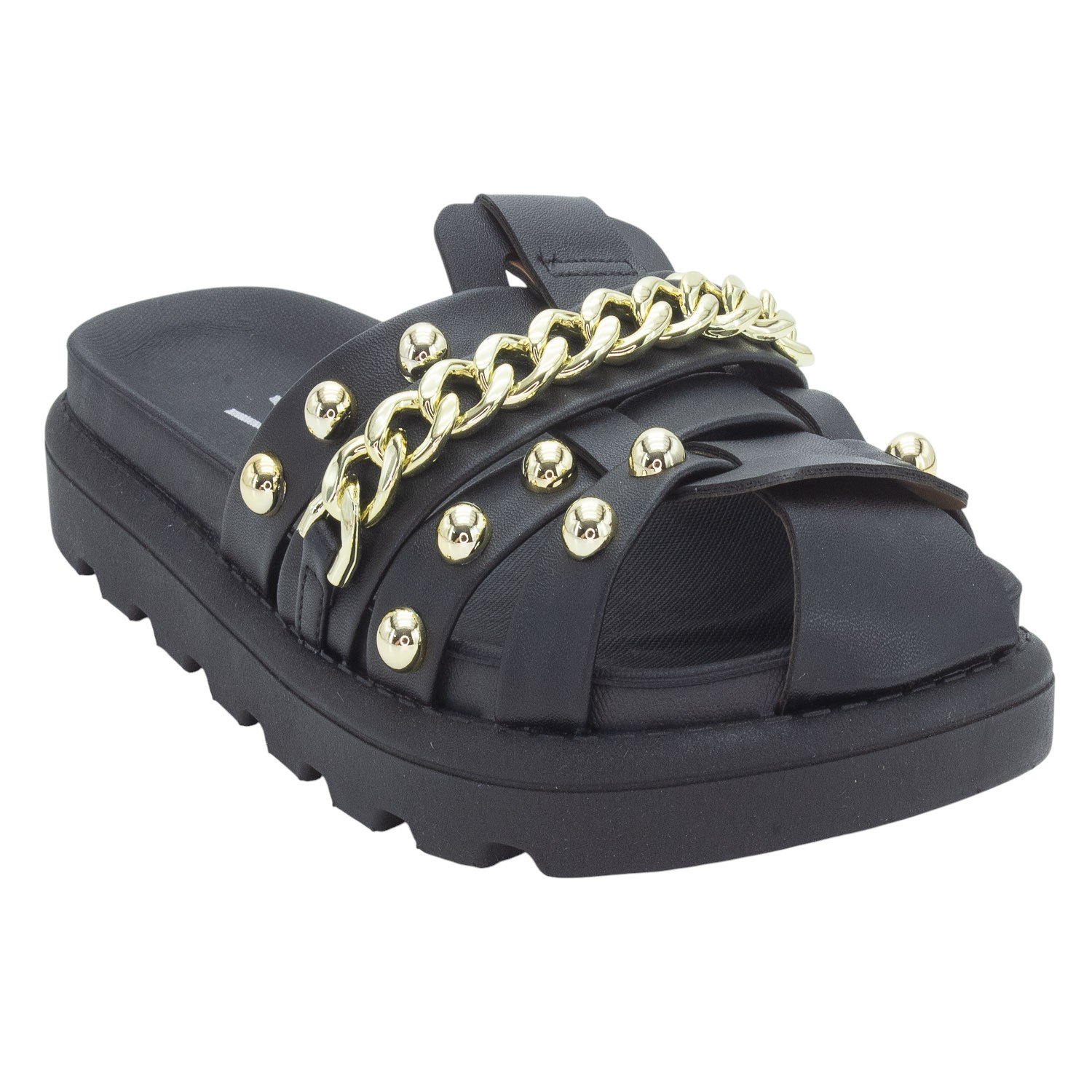 Papete Feminina Vizzano 6510.126 - Preto Preto 2