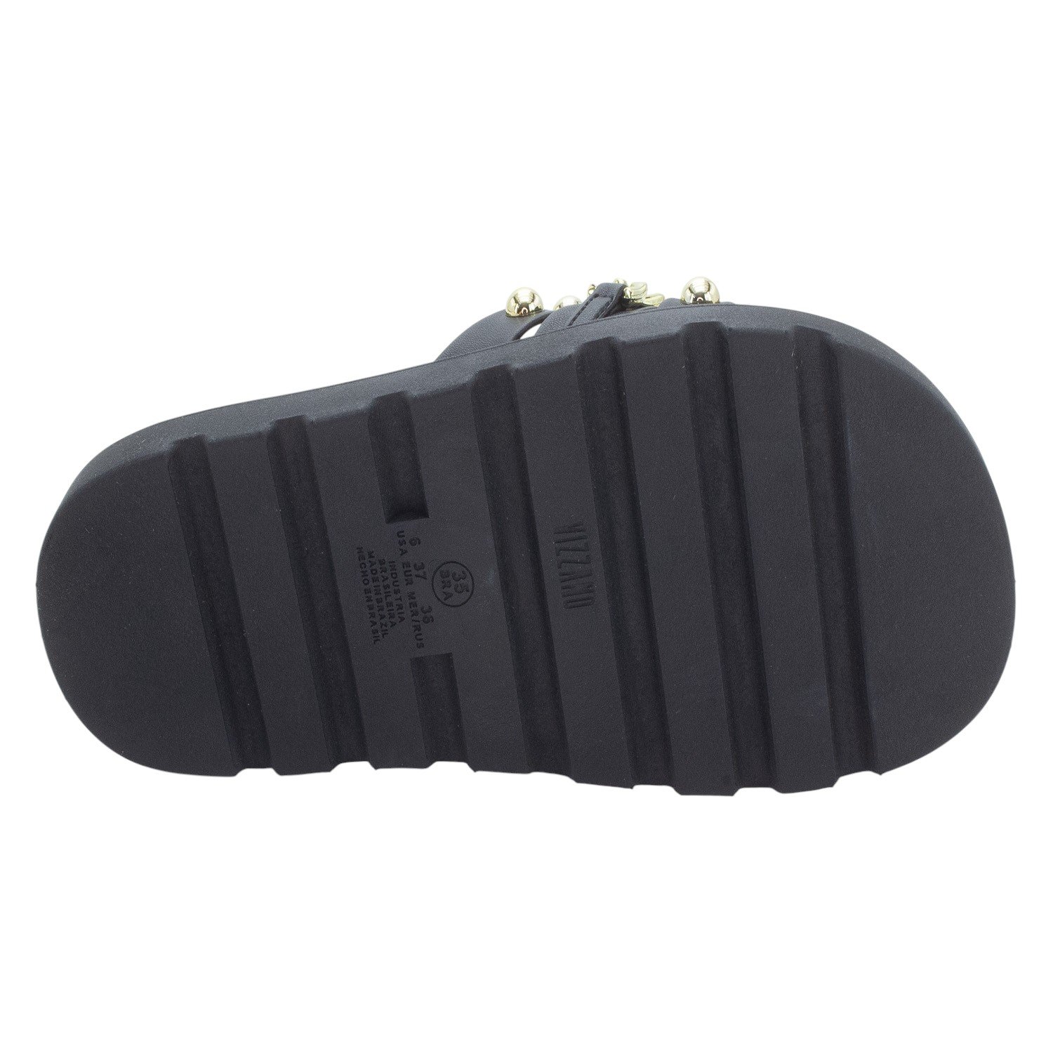 Papete Feminina Vizzano 6510.126 - Preto Preto 4