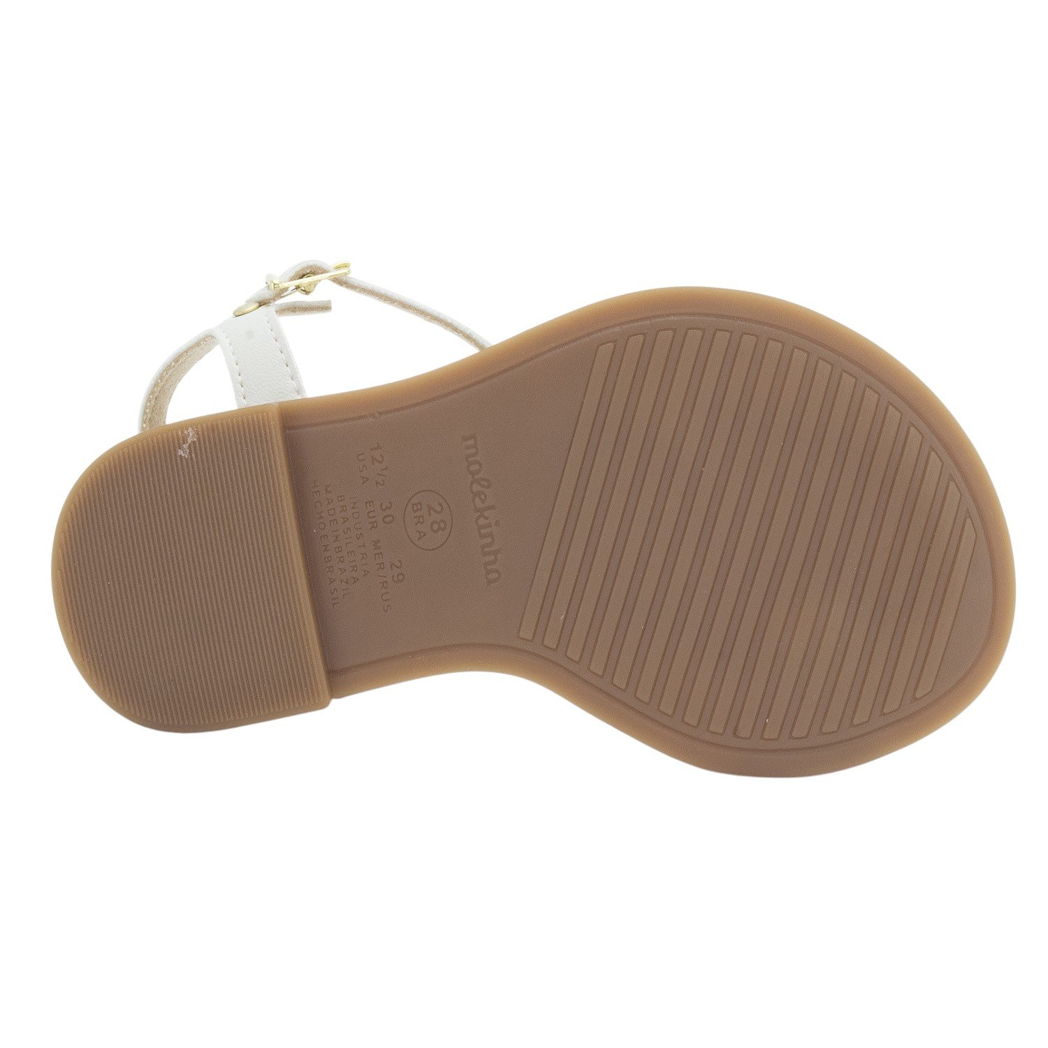 Sandália Infantil Menina Molekinha 2342.109 - Branco Branco 4