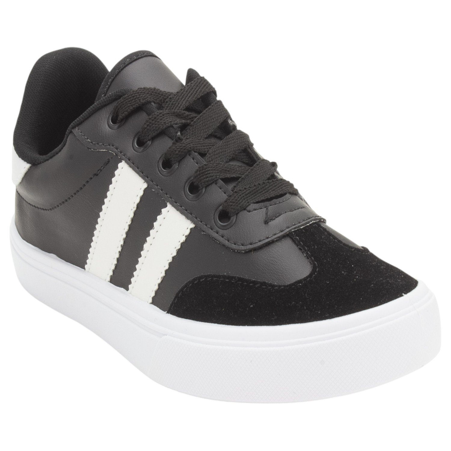 Tênis Feminino Moda Leve ML 01 - Preto Preto 2