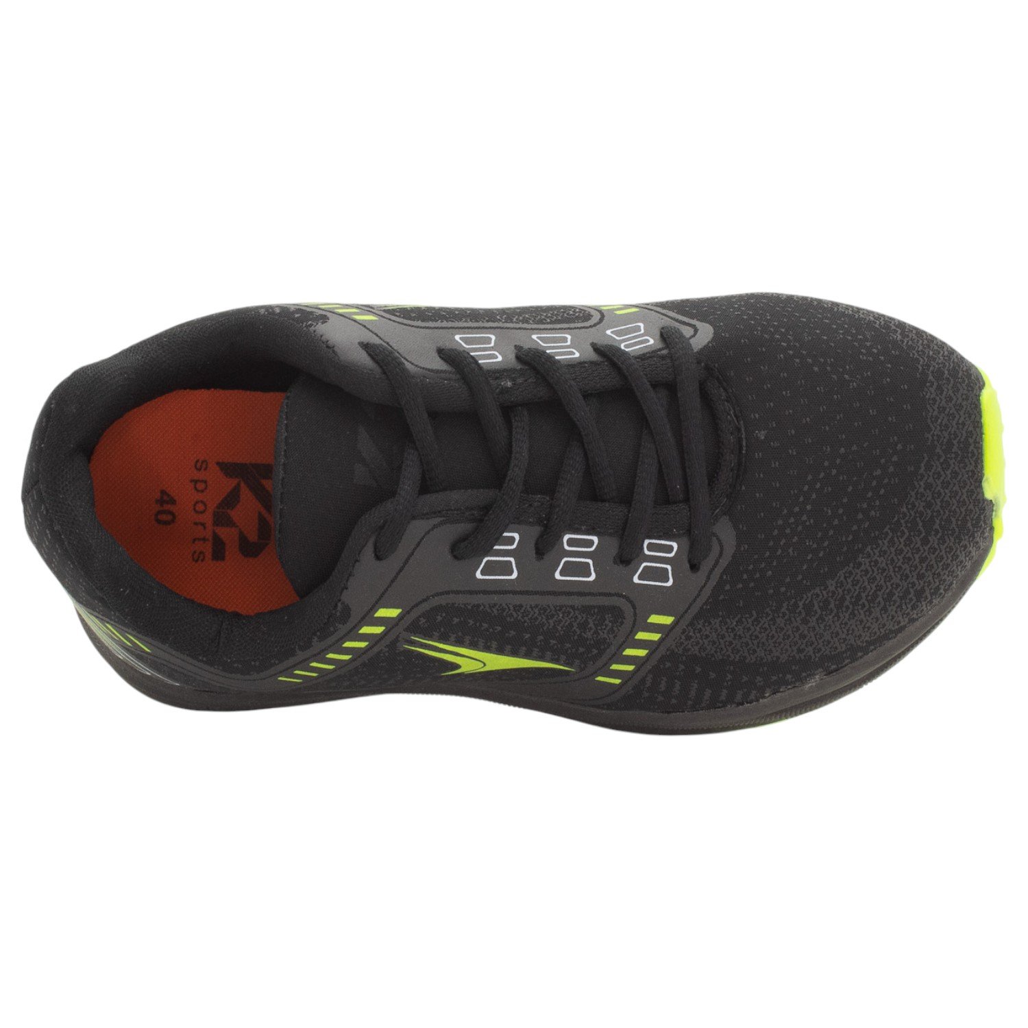 Tênis Masculino K2 ADJ017 - Preto Preto 5