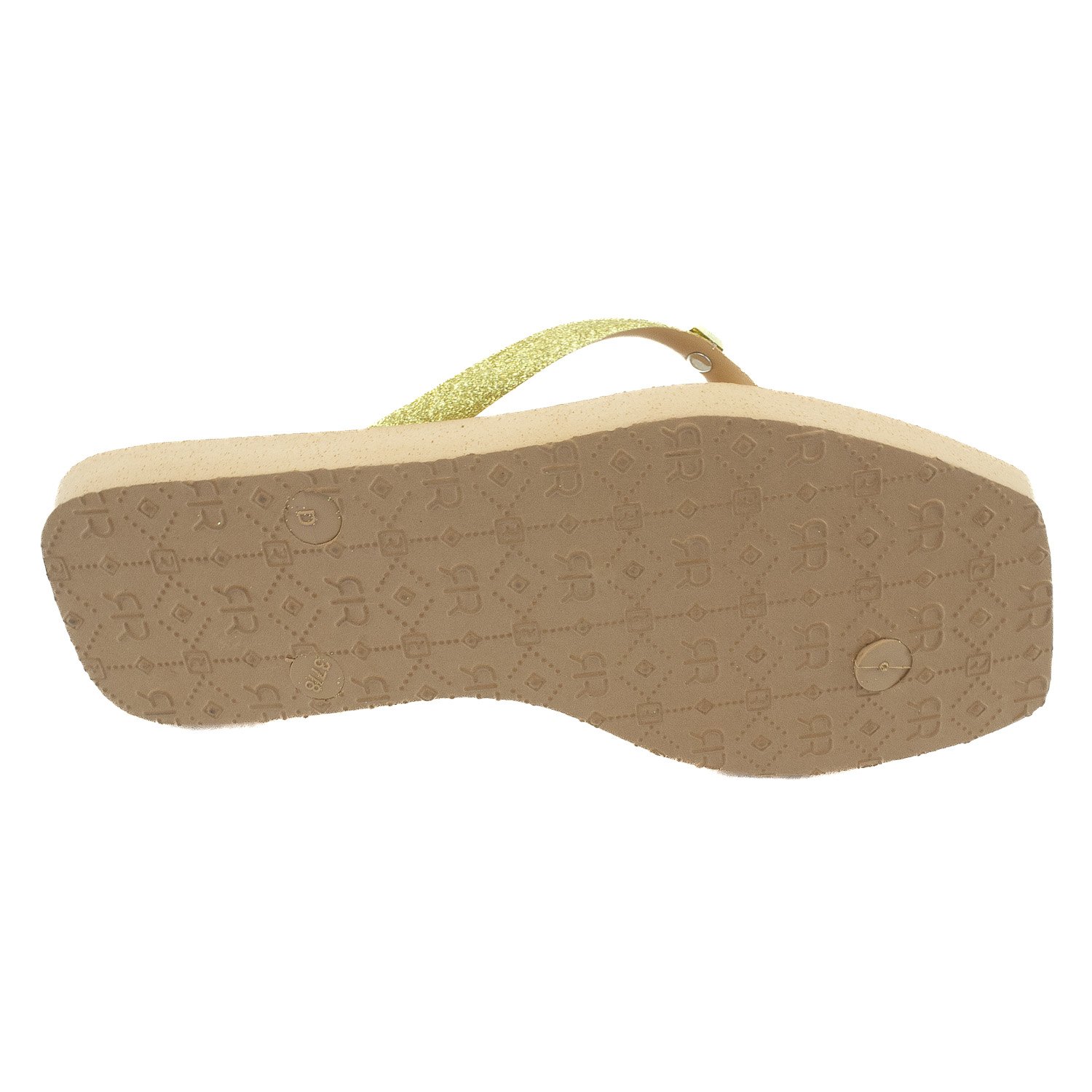 Chinelo Feminino Ramarim 25-1233 - Nude Dourado 4
