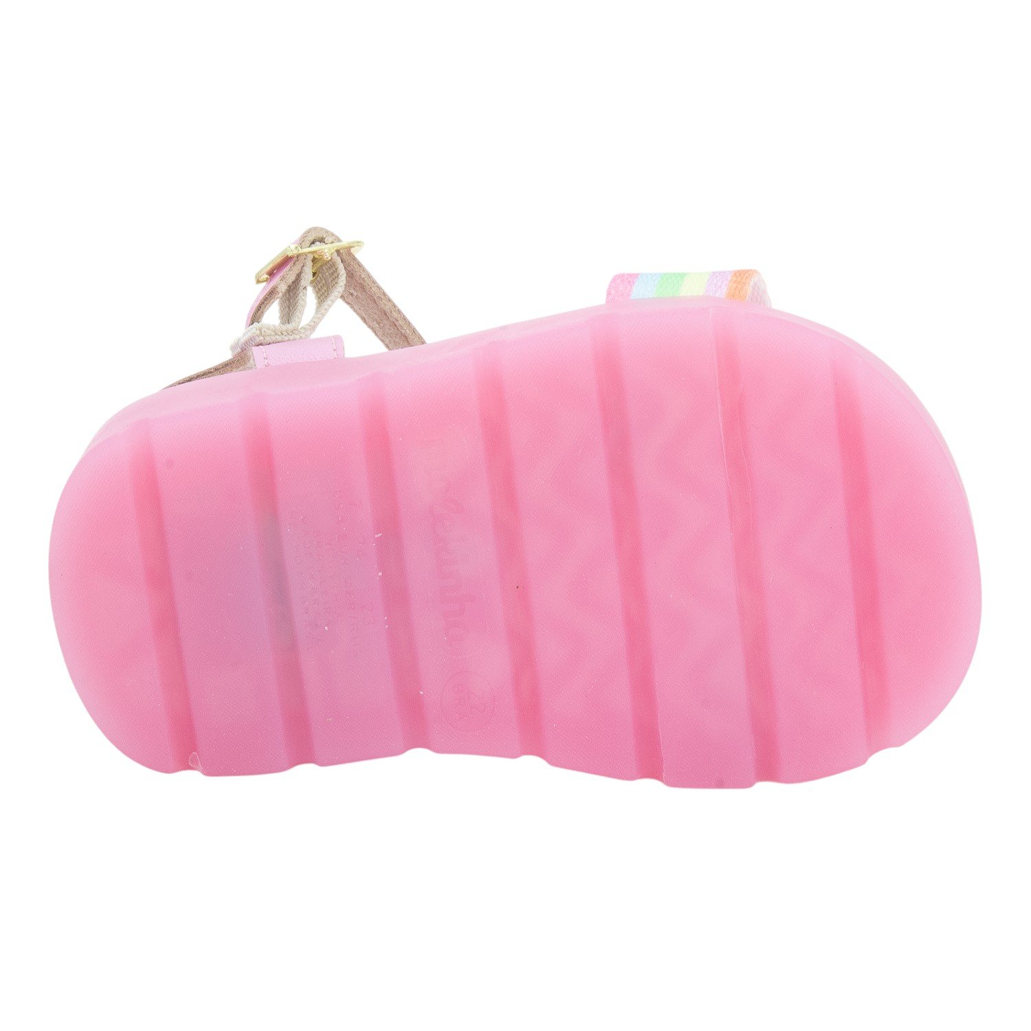 Sandália Infantil Menina Molekinha 2741.201 - Rosa Rosa 4