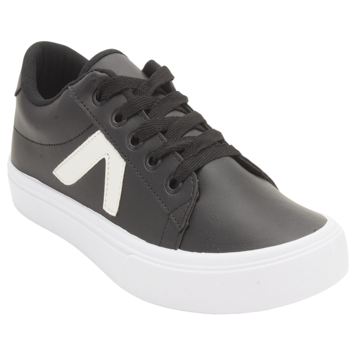 Tênis Feminino Moda Leve 800 - Preto Preto 2