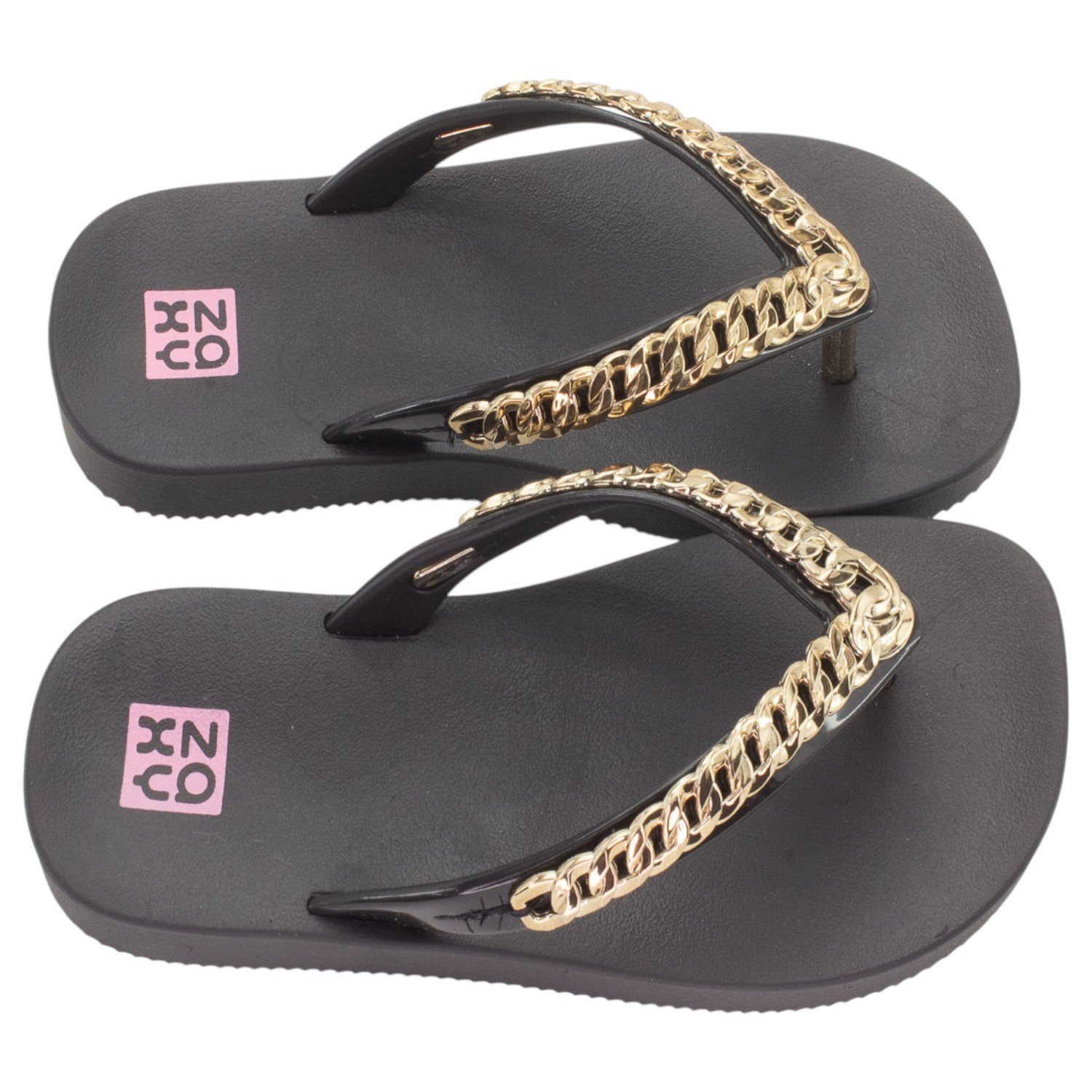 Chinelo Infantil Menina Zaxy Hype - Preto Preto 2