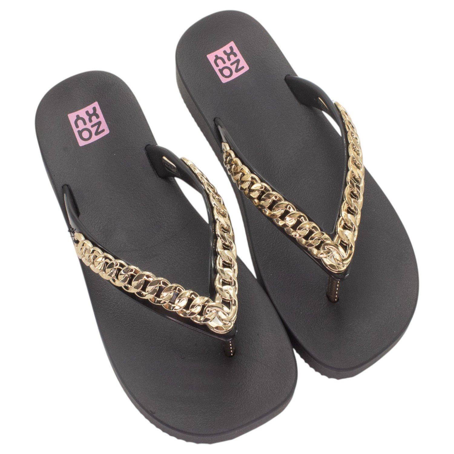 Chinelo Infantil Menina Zaxy Hype - Preto