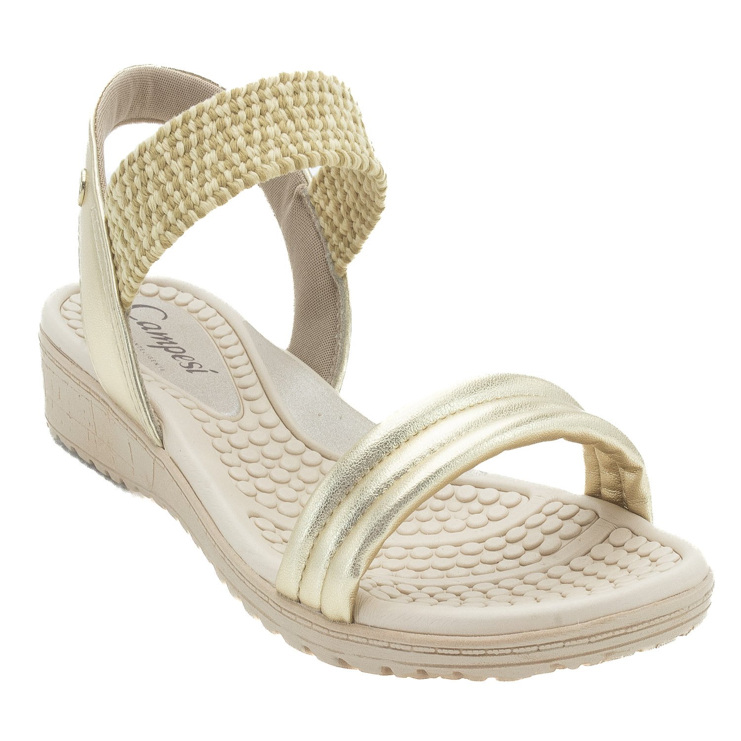 Sandália Feminina Campesí CE161 - Dourado Dourado 2