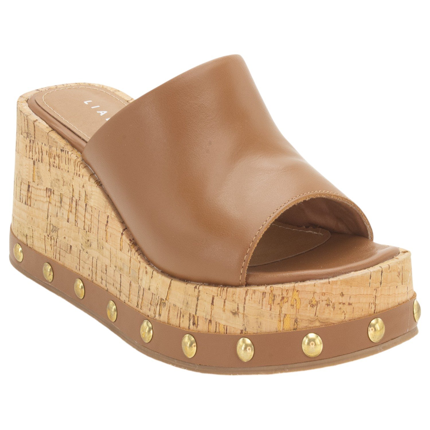 Tamanco Feminino Lia Line 2419.72175 - Marrom Marrom 2