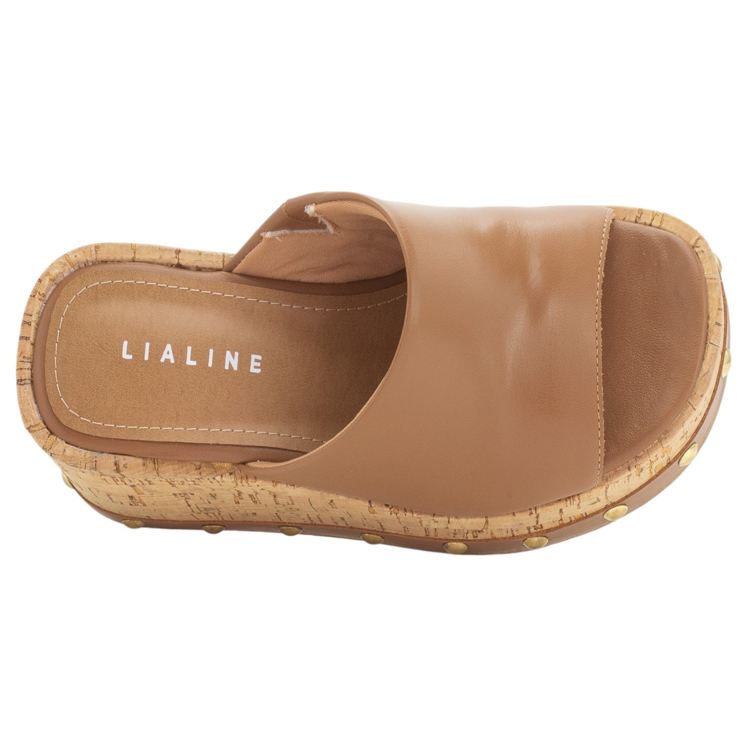 Tamanco Feminino Lia Line 2419.72175 - Marrom Marrom 5