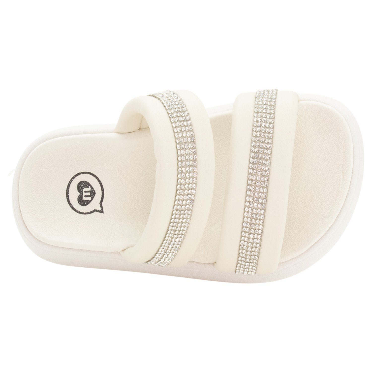 Chinelo Infantil Menina Molekinha 2358.117 - Branco Branco 5