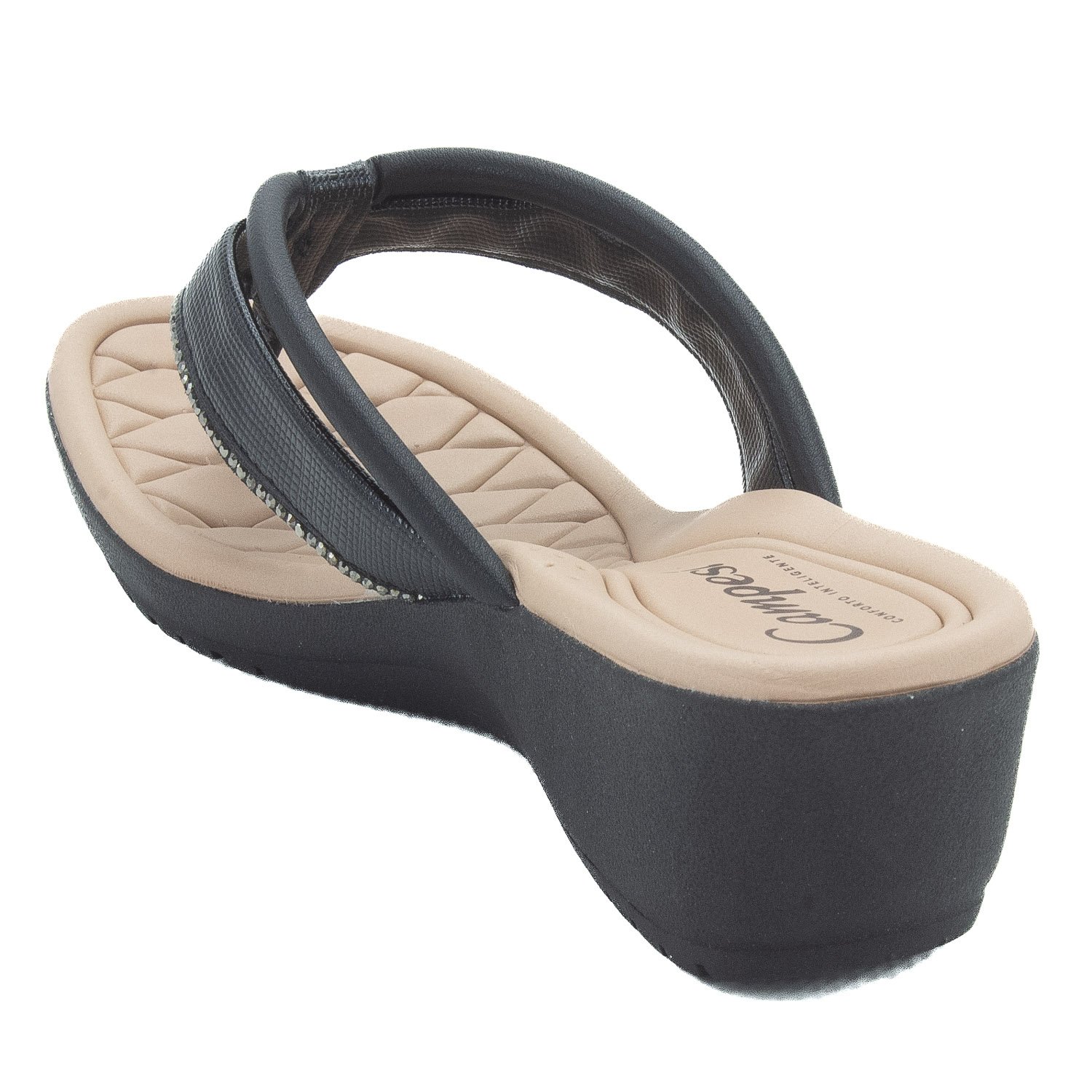 Tamanco Feminino Campesí CE213 - Preto Preto 3