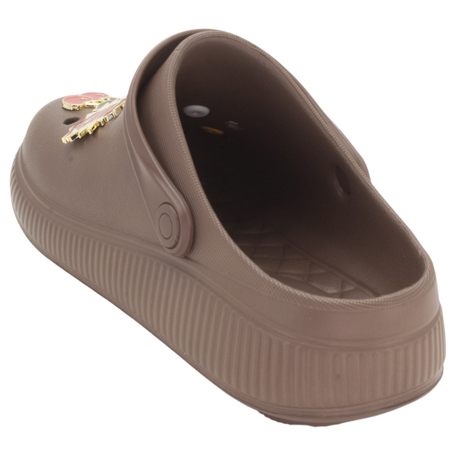 Babuche Feminino Moleca 5832.101 - Marrom Marrom 3