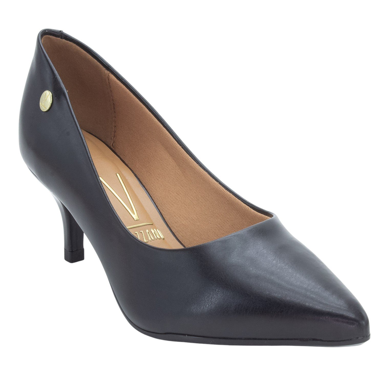 Scarpin Feminino Vizzano 1122.828 - Preto Preto 2
