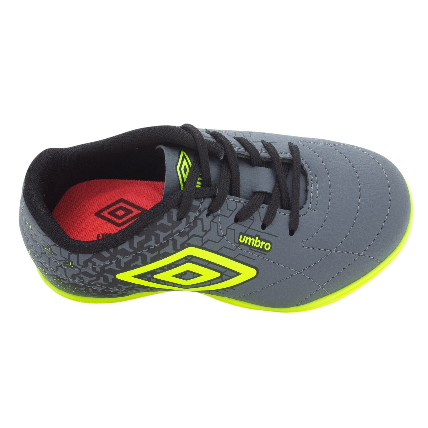 Chuteira Society Infantil Menino Umbro Class Neo JR - Cinza Cinza 5