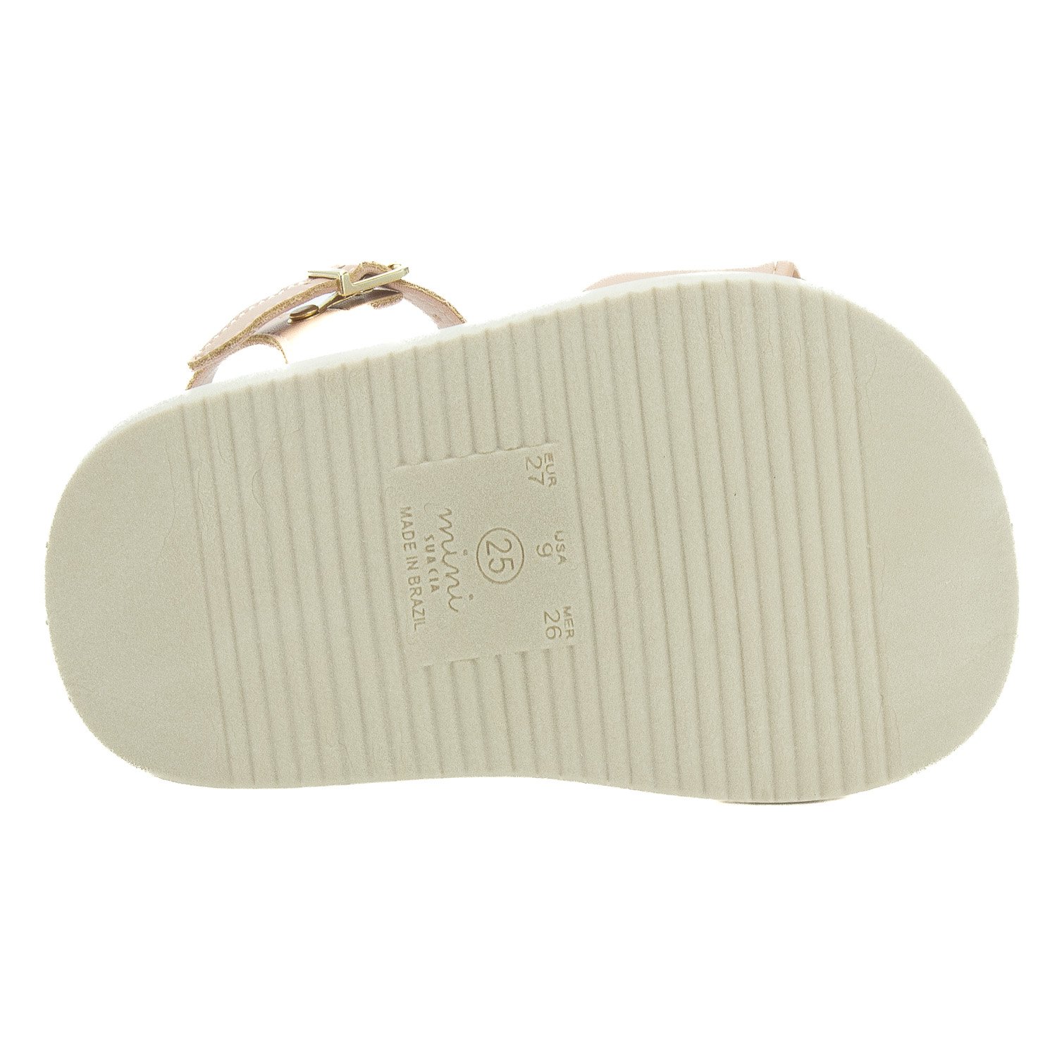 Sandália Infantil Menina Mini Sua Cia 7051.00719 - Nude Bege 4